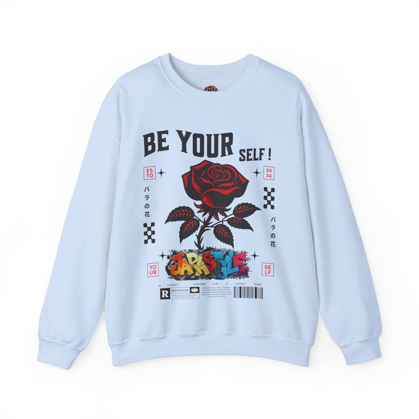 Be Yourself Sweatshirt: Authenticity in Style | Jarastyle Empowerment Collection
