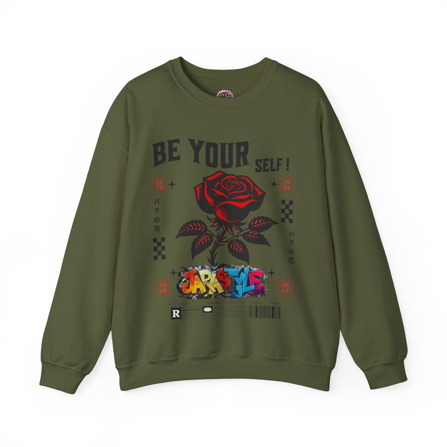 Be Yourself Sweatshirt: Authenticity in Style | Jarastyle Empowerment Collection
