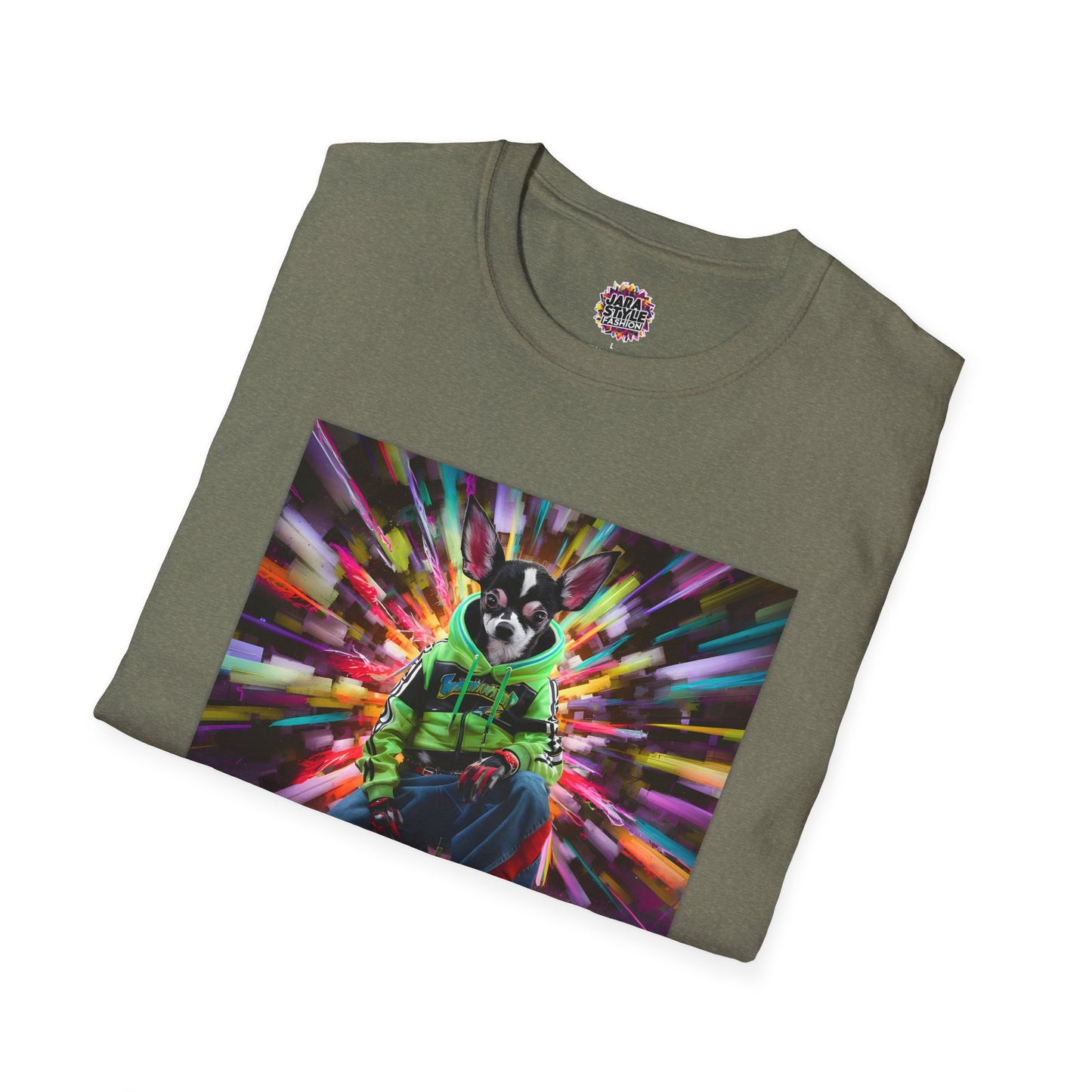 Chihuahua Hip Hop Fashion Tee: Urban Paws & Beats | Jarastyle Urban Pet Collection