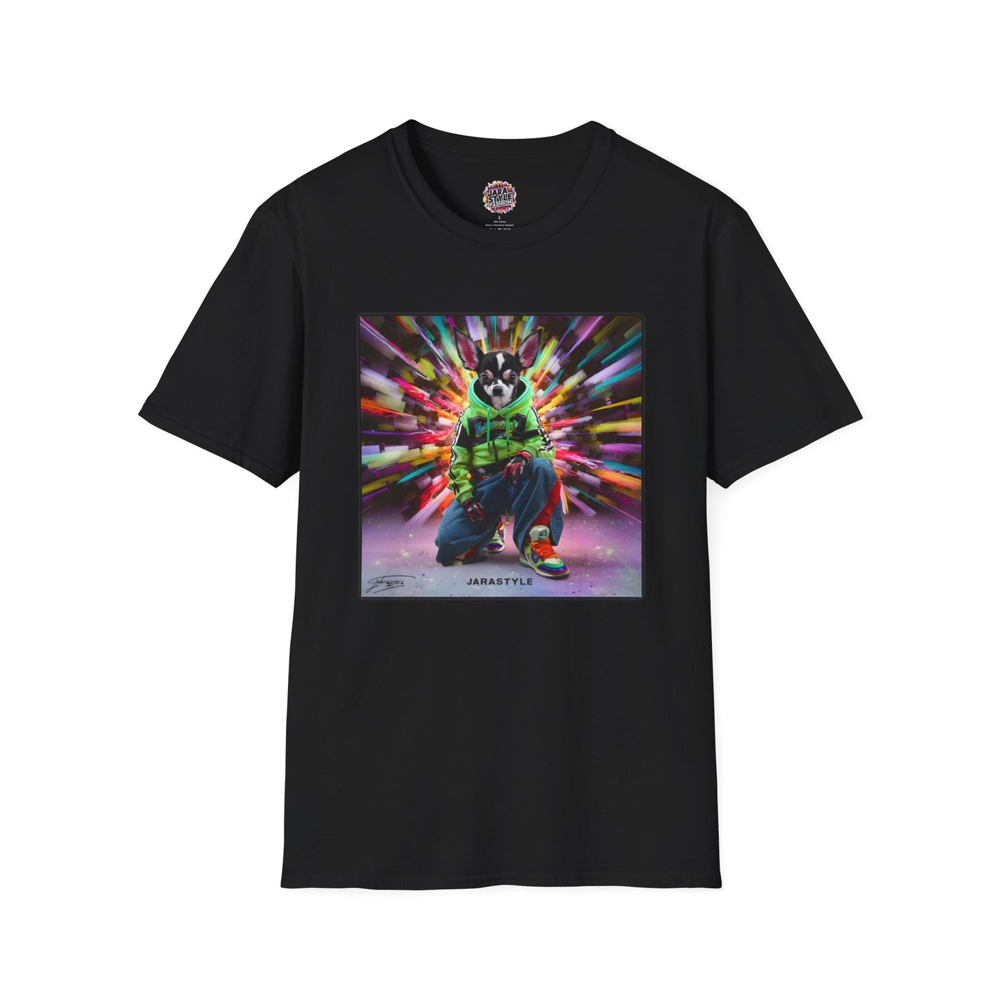 Chihuahua Hip Hop Fashion Tee: Urban Paws & Beats | Jarastyle Urban Pet Collection