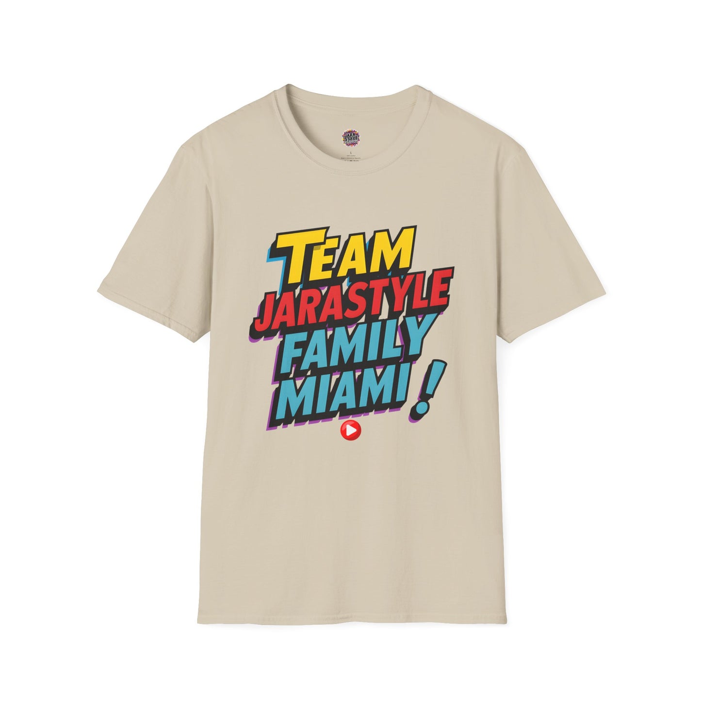 Team Jarastyle Family Miami Tee: United in Sunshine & Style | Official YouTube Channel Gear