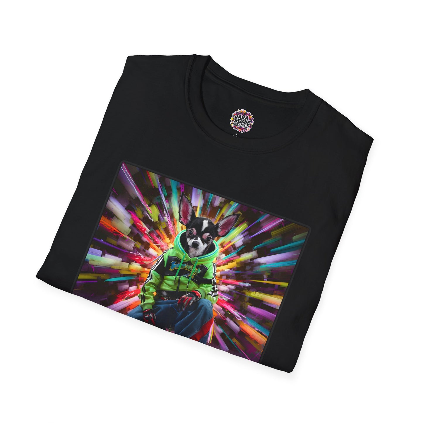 Chihuahua Hip Hop Fashion Tee: Urban Paws & Beats | Jarastyle Urban Pet Collection