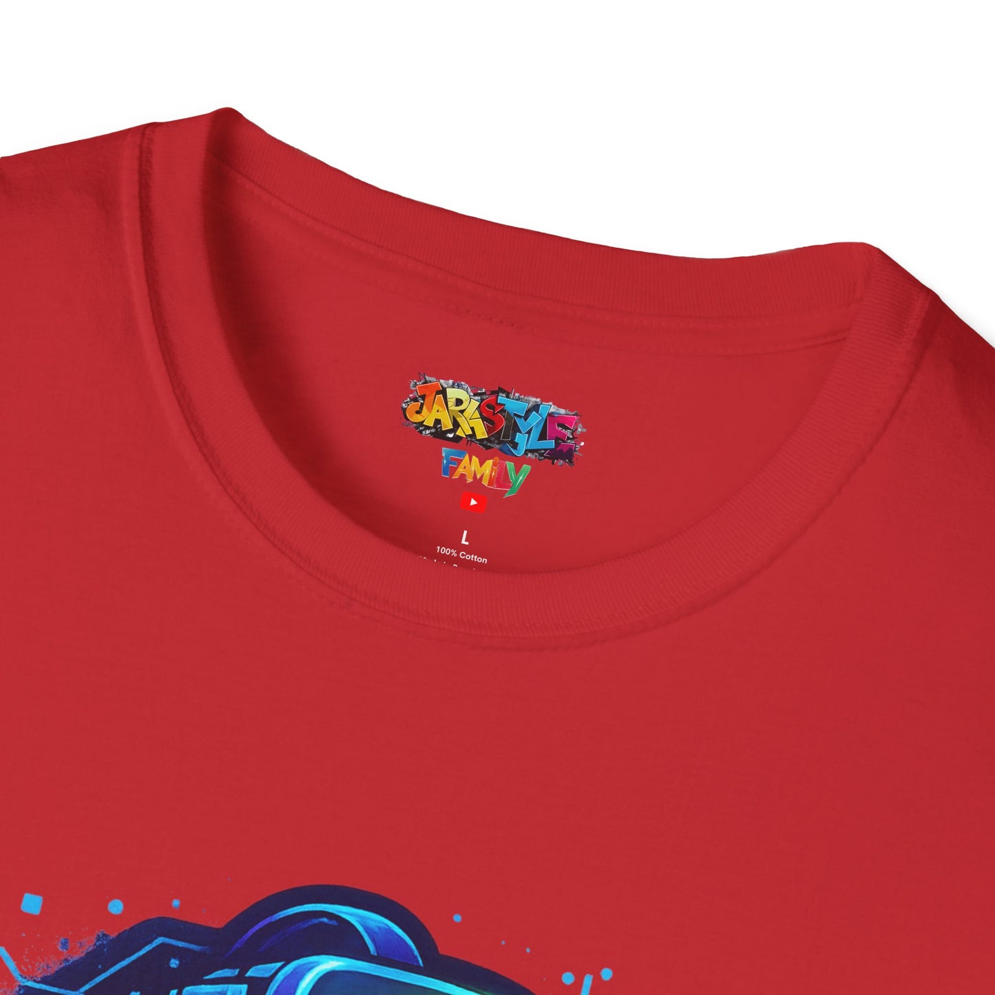 Gaming Family Unisex Softstyle T-Shirt, Casual Tee, Geeky Gift, Family Reunion, YouTube Fan Shirt, Holiday Gift