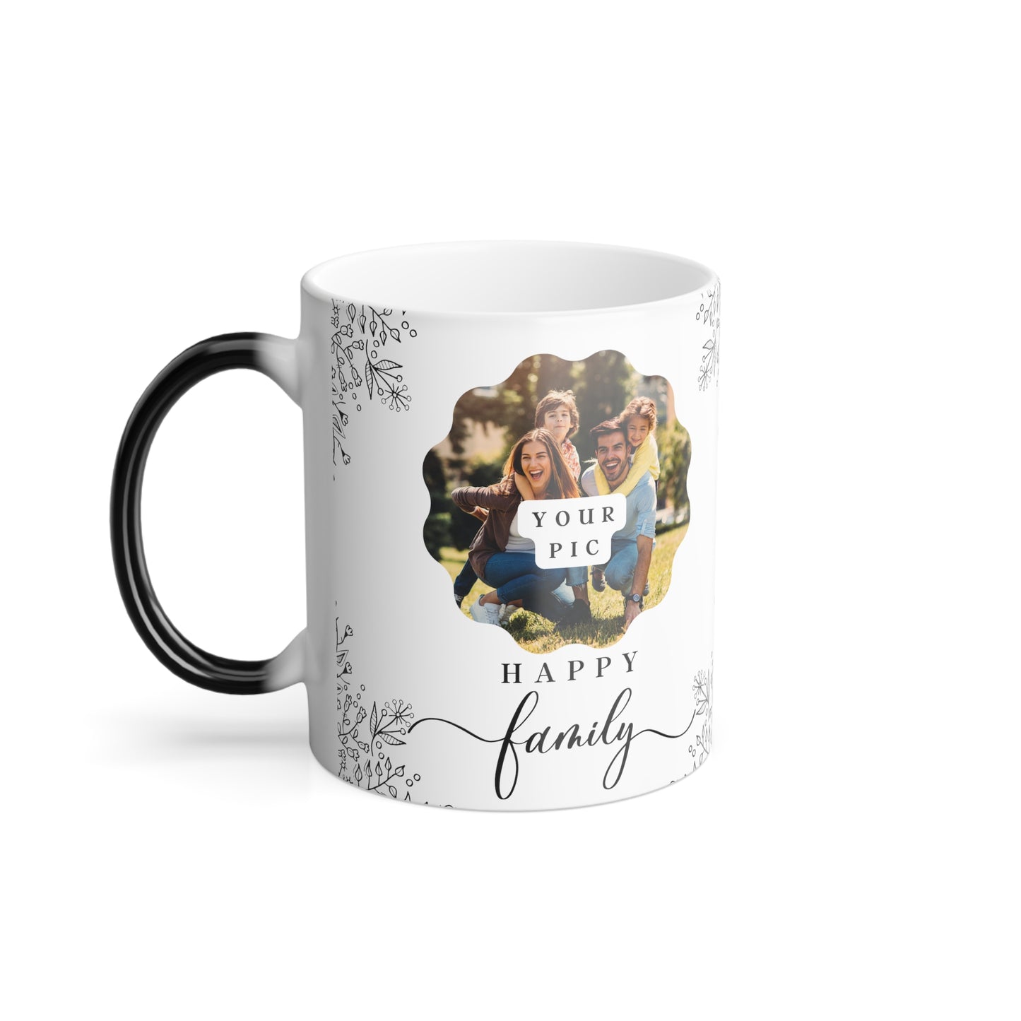 Custom Family Photo & Name Mug: Cherish Your Loved Ones | Jarastyle Personal Keepsakes Collection