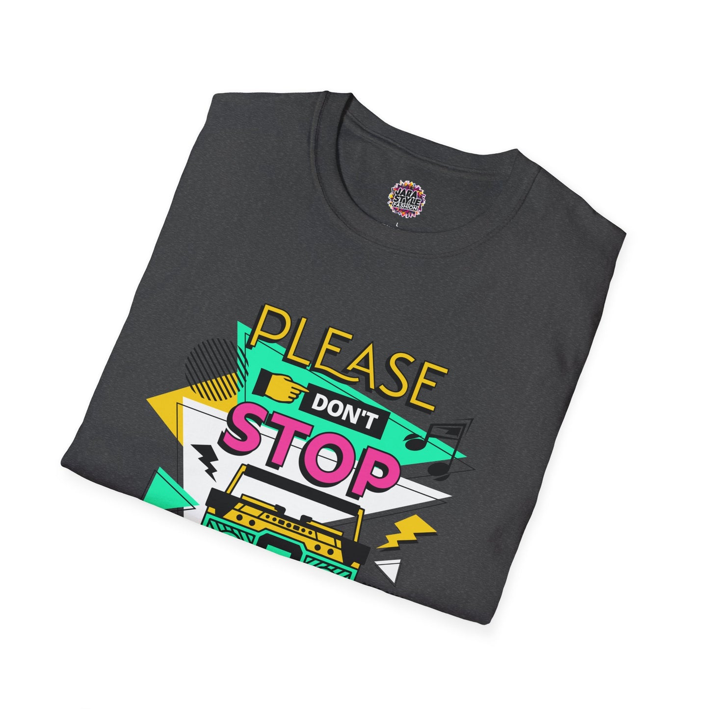 Please Don't Stop the Music Tee: Endless Beats | Jarastyle Rhythm Collection