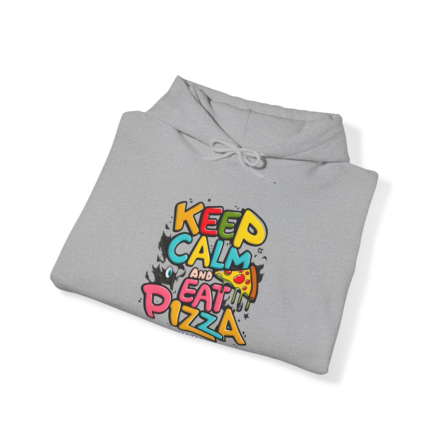 Keep Calm and Eat Pizza Hoodie | Jarastyle Comfort Collection
