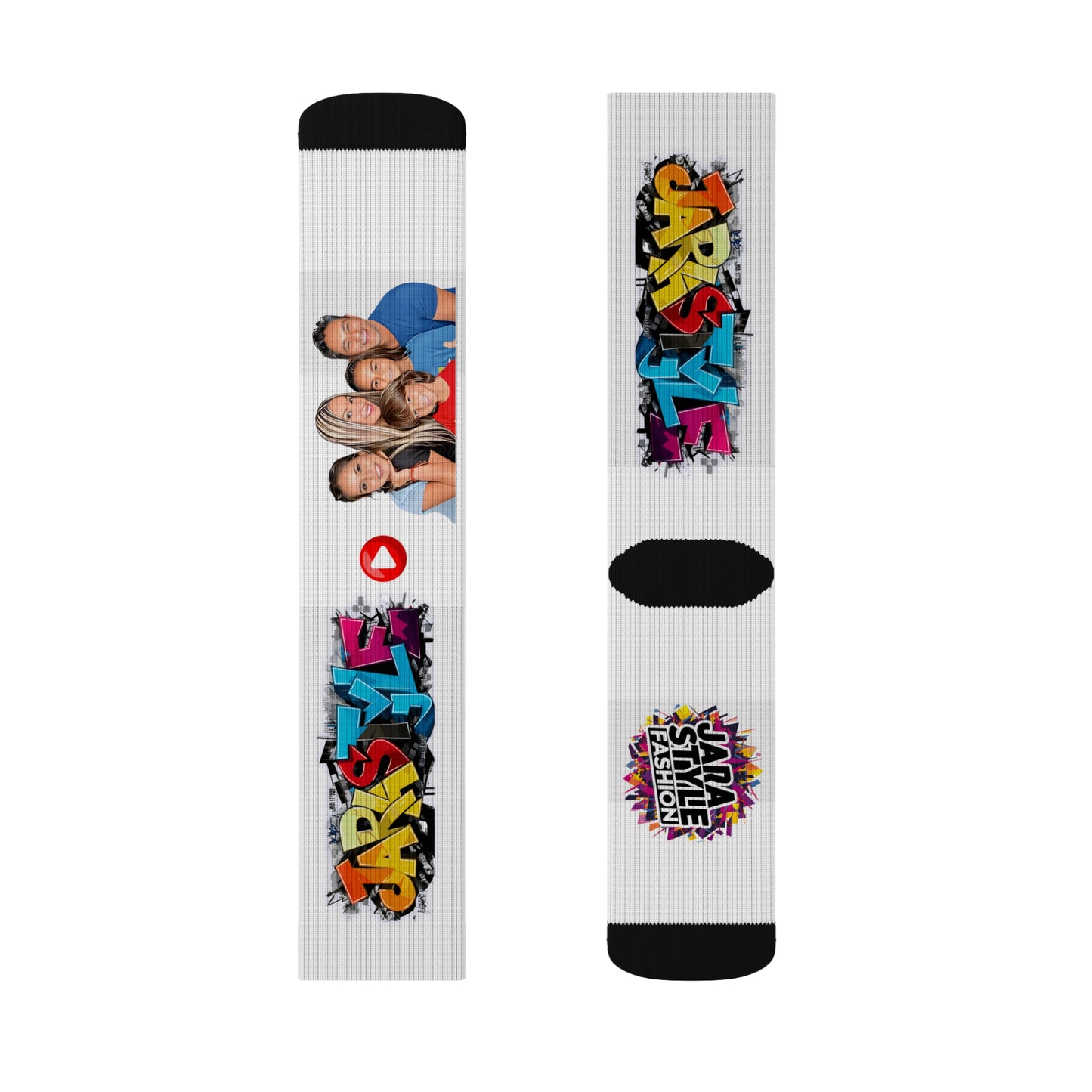 Custom Design Socks: Step Into Your Style | Jarastyle Personalized Comfort Collection