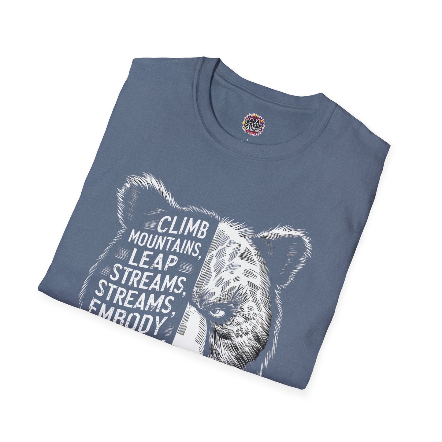 Climb the Mountain Hard Tee: Conquer Your Peaks | Jarastyle Ascent Collection