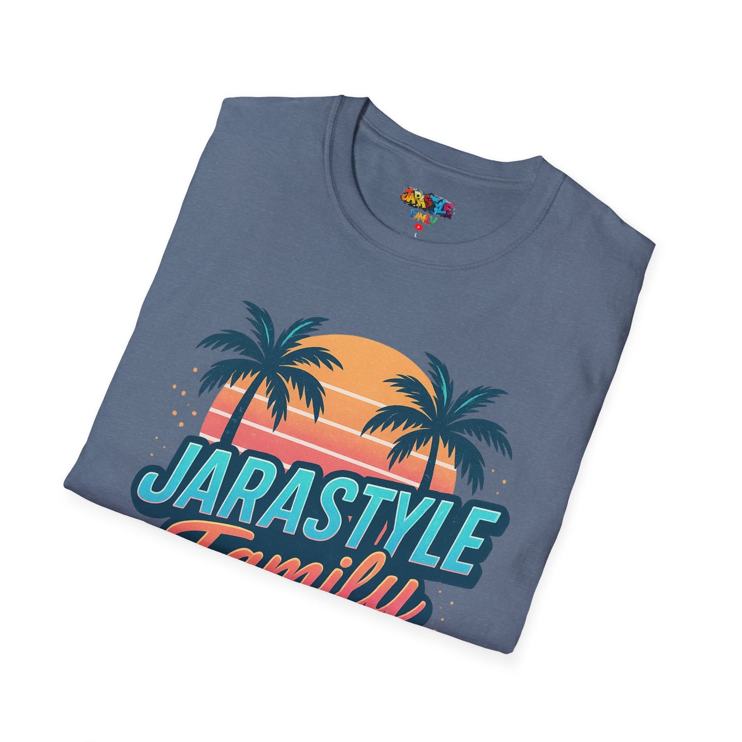JARASTYLE Family T-Shirt - Unisex Softstyle Tee, Summer Vibes Shirt, Family Reunion Gift, Travel Clothing, YouTube Merchandise