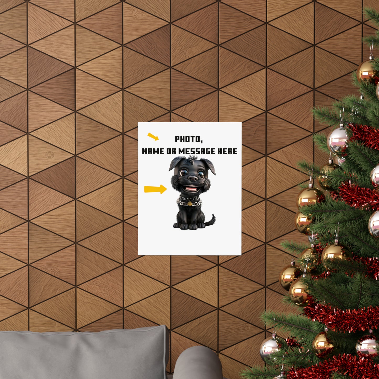 Create Your Masterpiece Poster: Custom Photo, Name, & Message | Jarastyle Personalized Gifts
