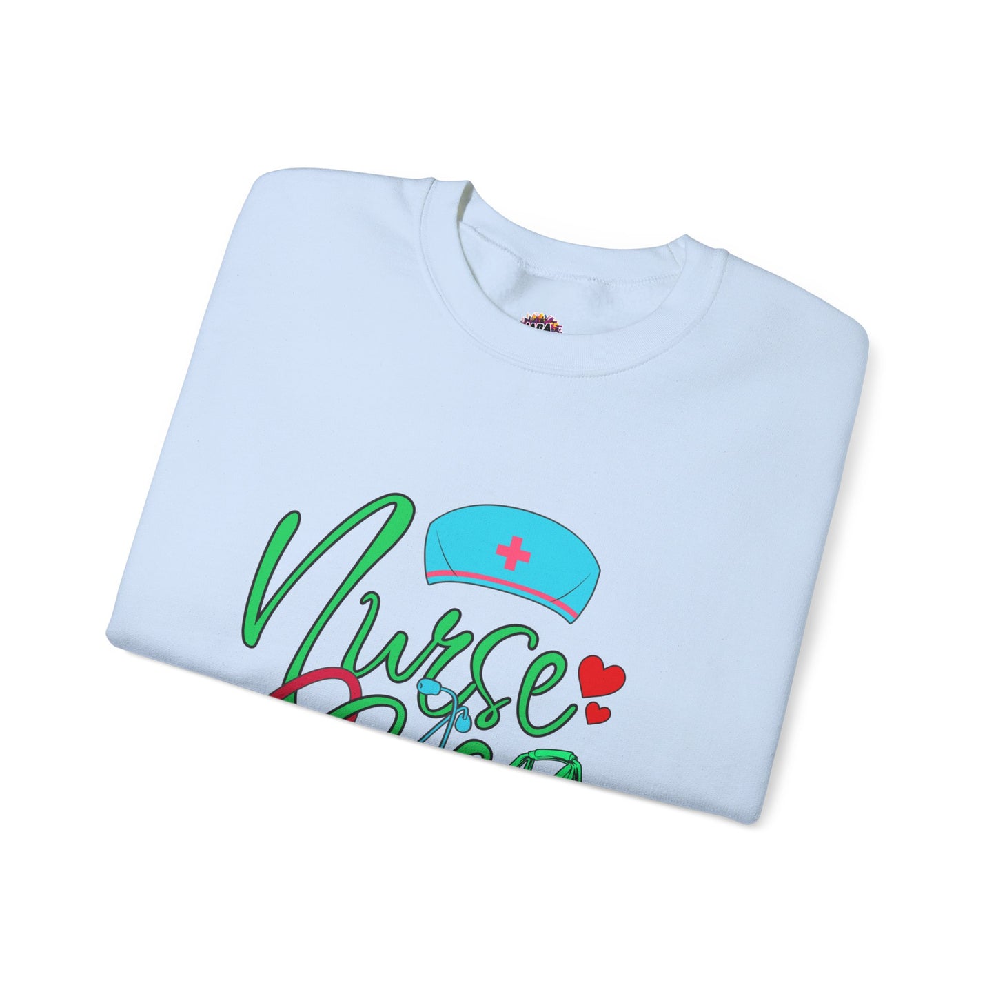 Nursing is My Life Sweatshirt: Honor Your Calling | Jarastyle Healthcare Collection
