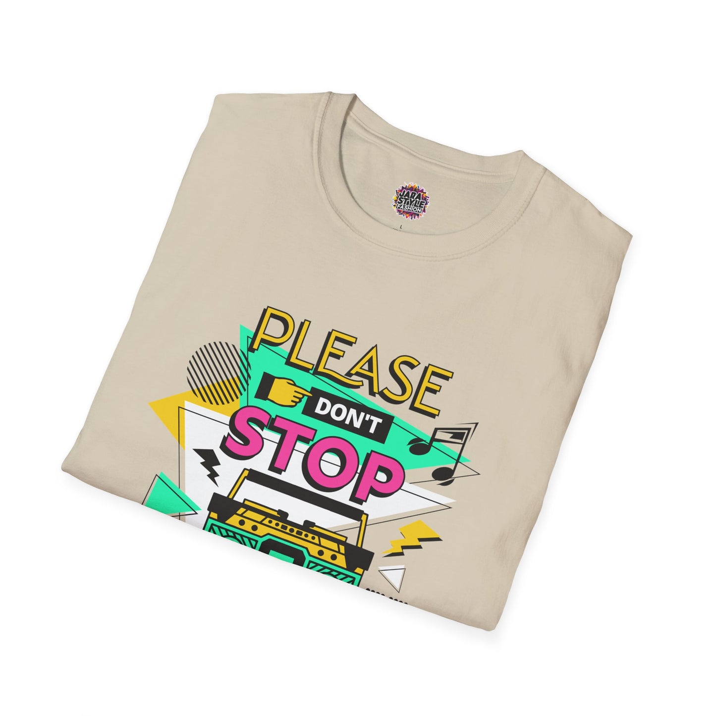 Please Don't Stop the Music Tee: Endless Beats | Jarastyle Rhythm Collection