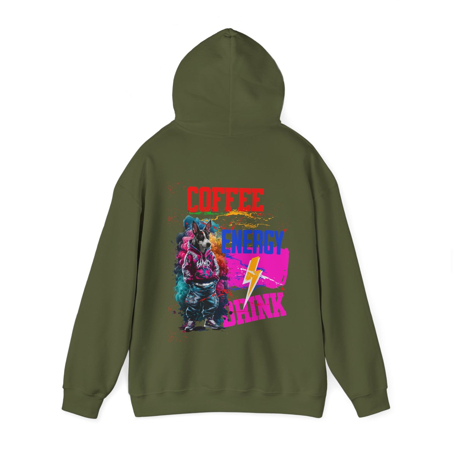 Coffee: My Natural Energy Drink Hoodie | Jarastyle Café Collection