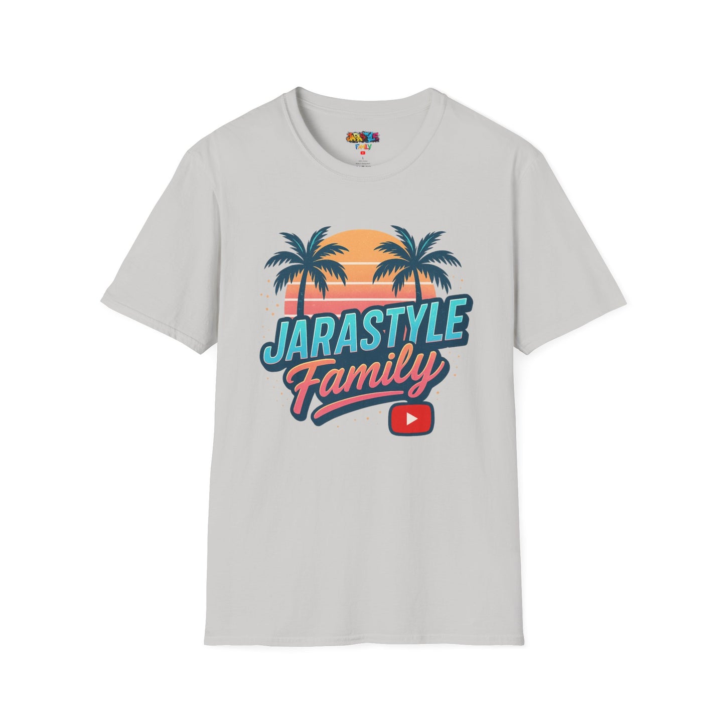 JARASTYLE Family T-Shirt - Unisex Softstyle Tee, Summer Vibes Shirt, Family Reunion Gift, Travel Clothing, YouTube Merchandise