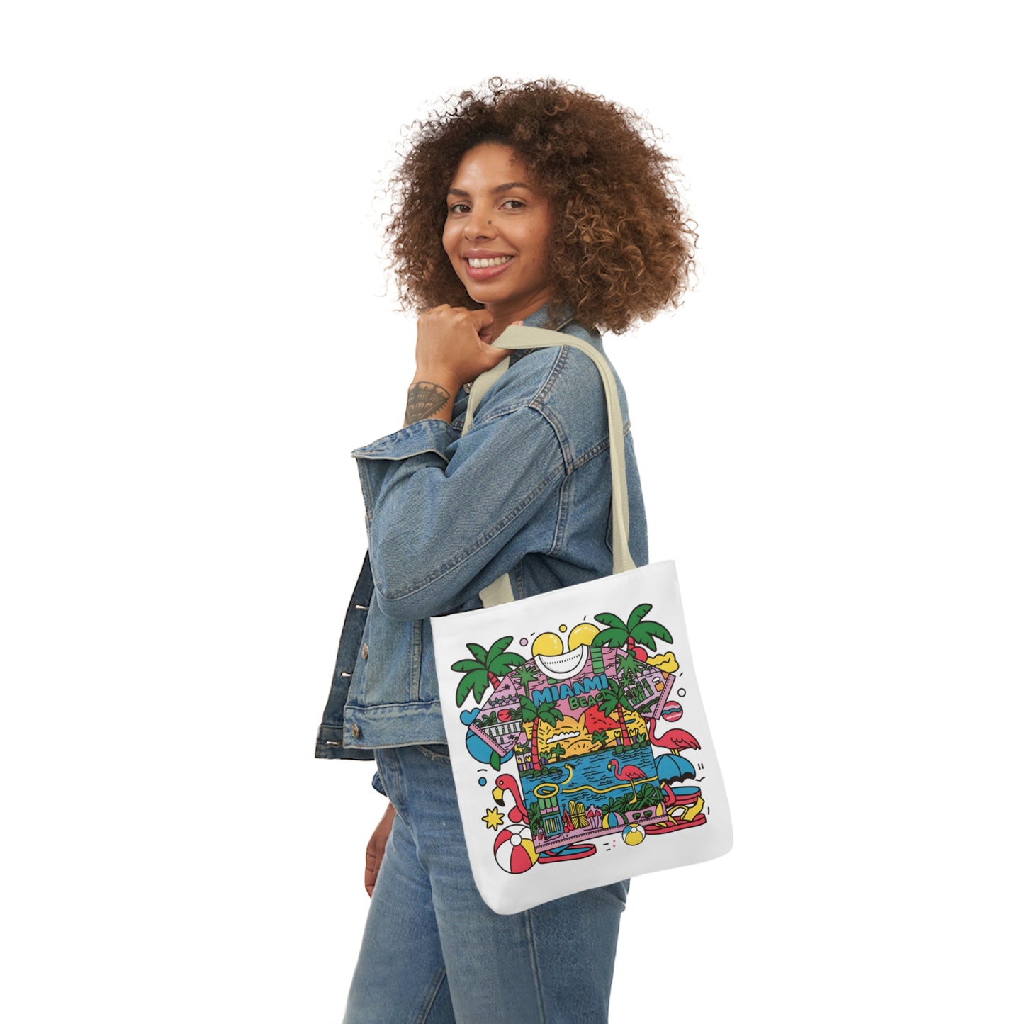 Miami Beach Vibes Tote: Sunshine & Style on the Go | Jarastyle Coastal Collection