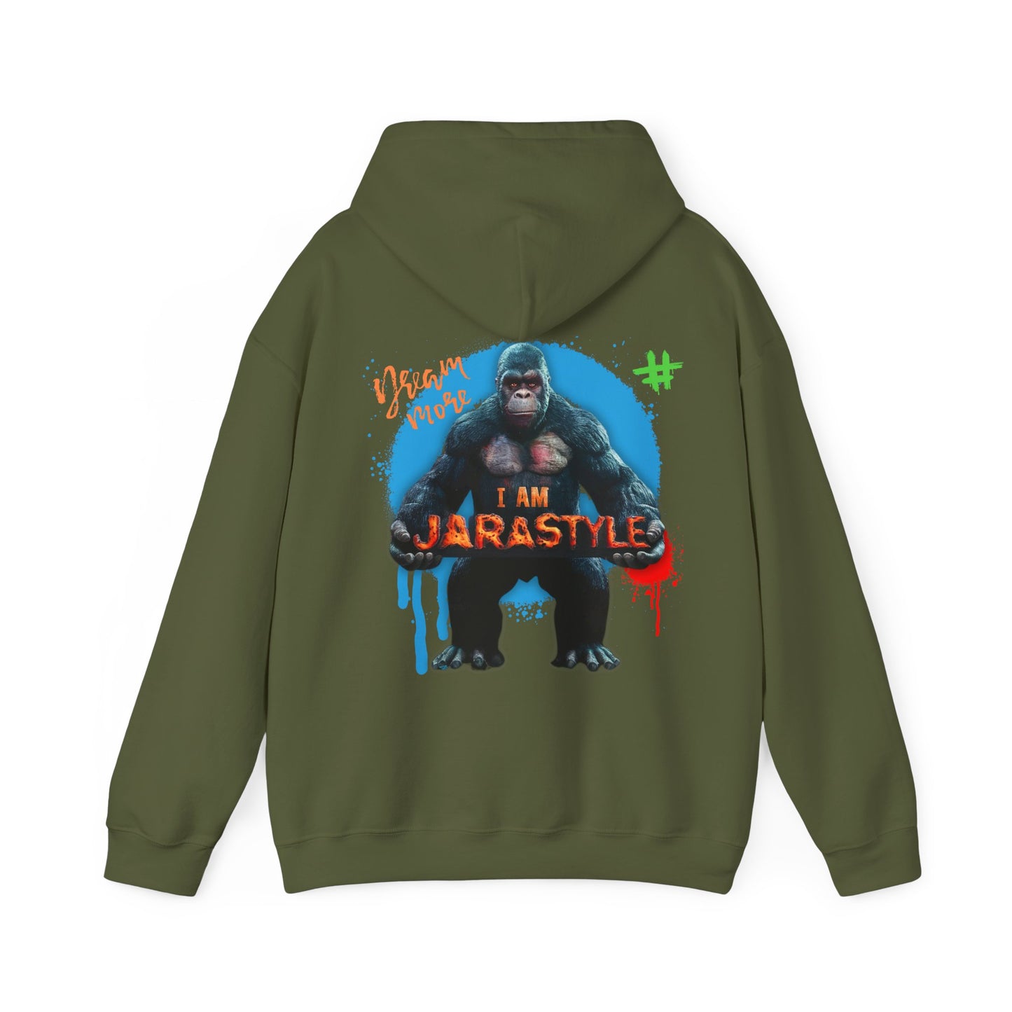 Dream More Hoodie: Inspire Your Journey | Jarastyle Brand YouTube Channel Collection