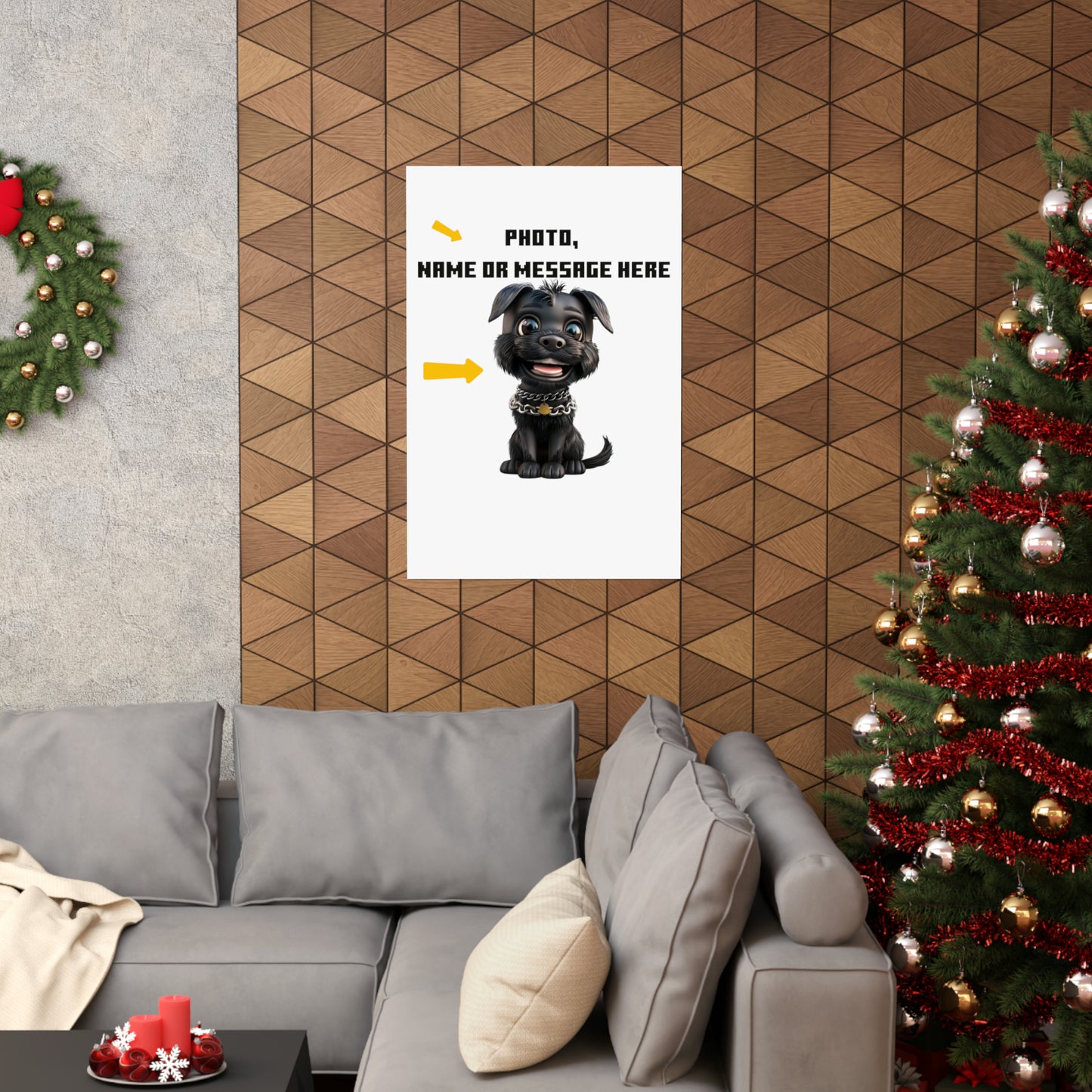 Create Your Masterpiece Poster: Custom Photo, Name, & Message | Jarastyle Personalized Gifts