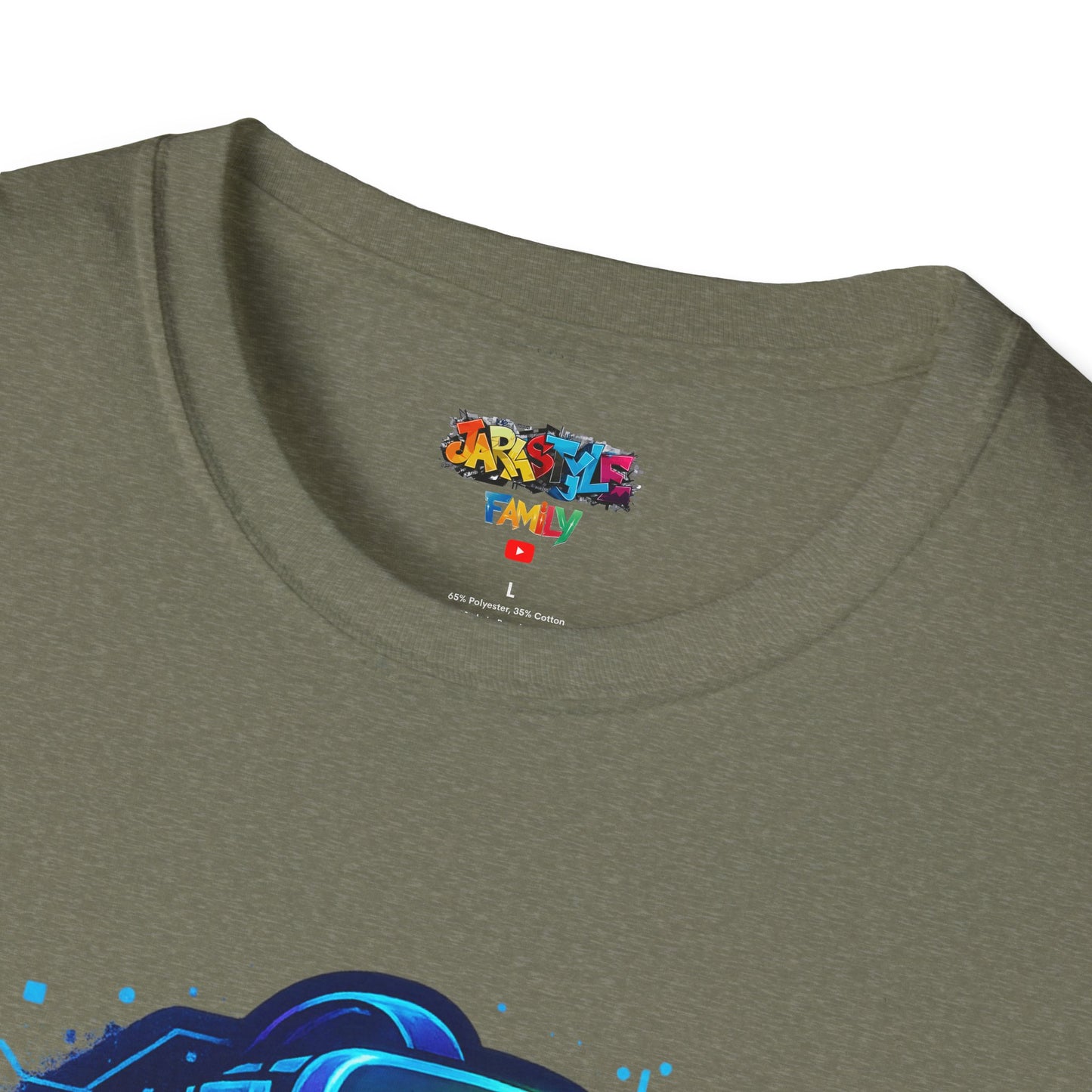 Gaming Family Unisex Softstyle T-Shirt, Casual Tee, Geeky Gift, Family Reunion, YouTube Fan Shirt, Holiday Gift