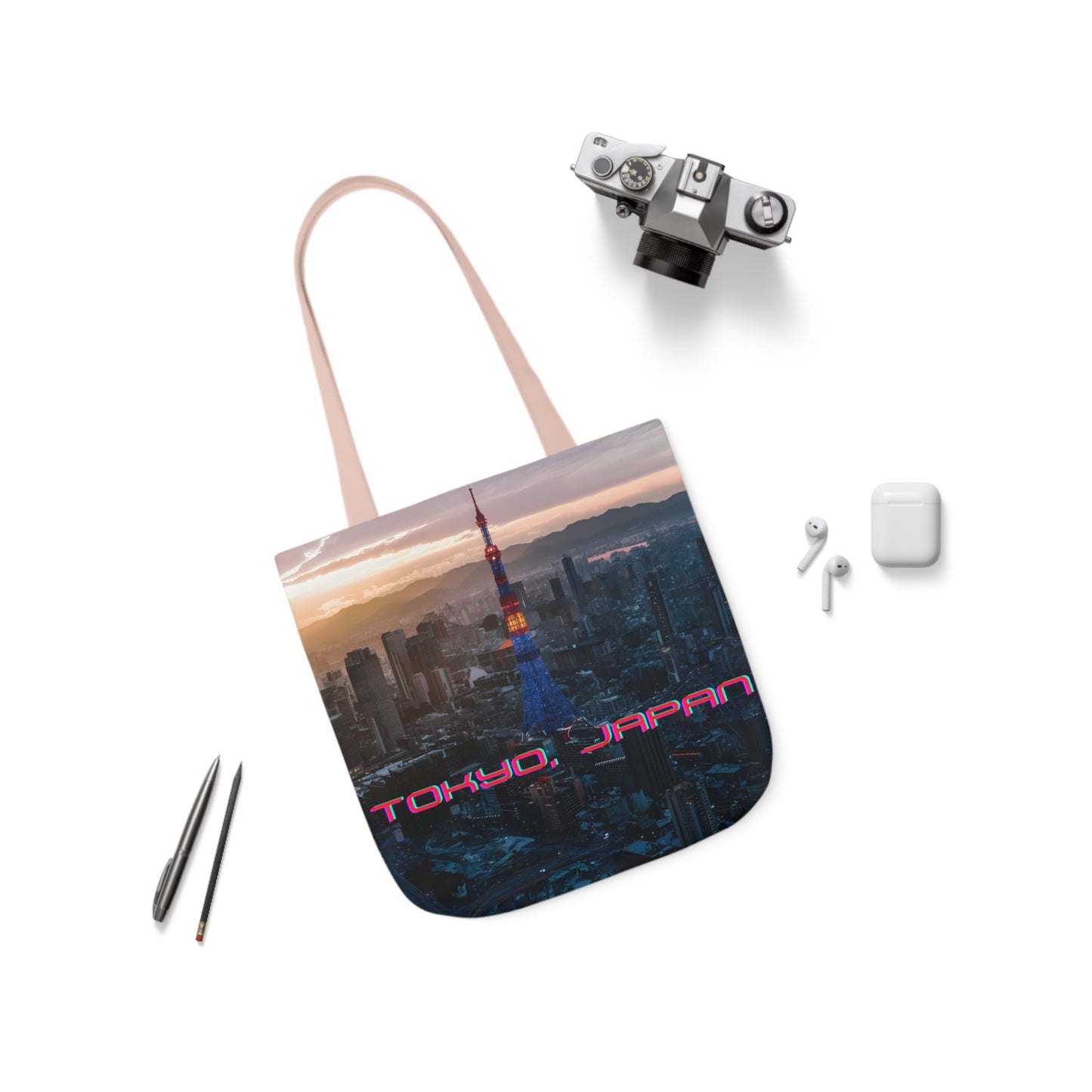 Tokyo Dreams Tote Bag: Carry the Heart of Japan | Jarastyle Travel Collection