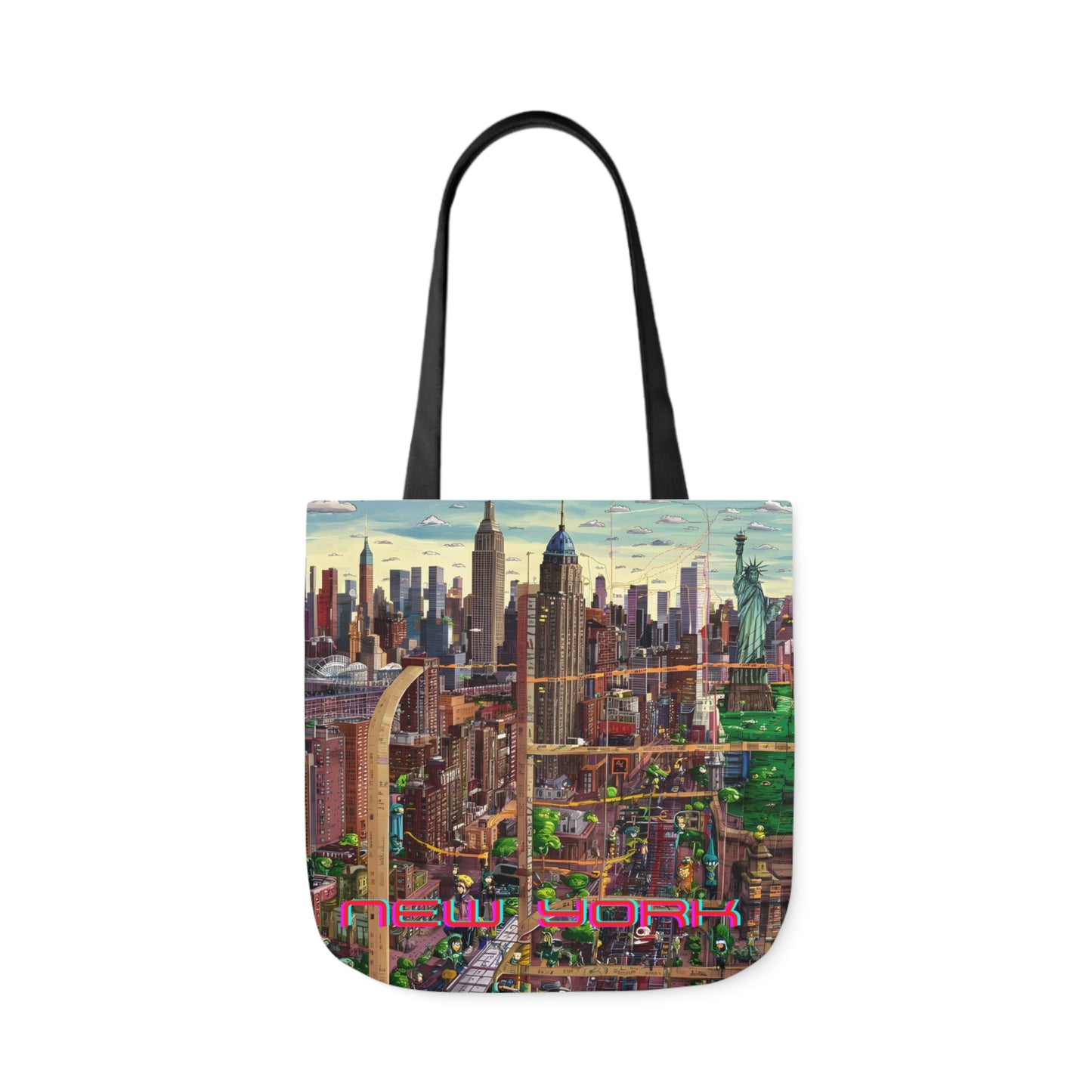 New York Vibes Tote Bag: Carry the City's Heart | Jarastyle Urban Collection