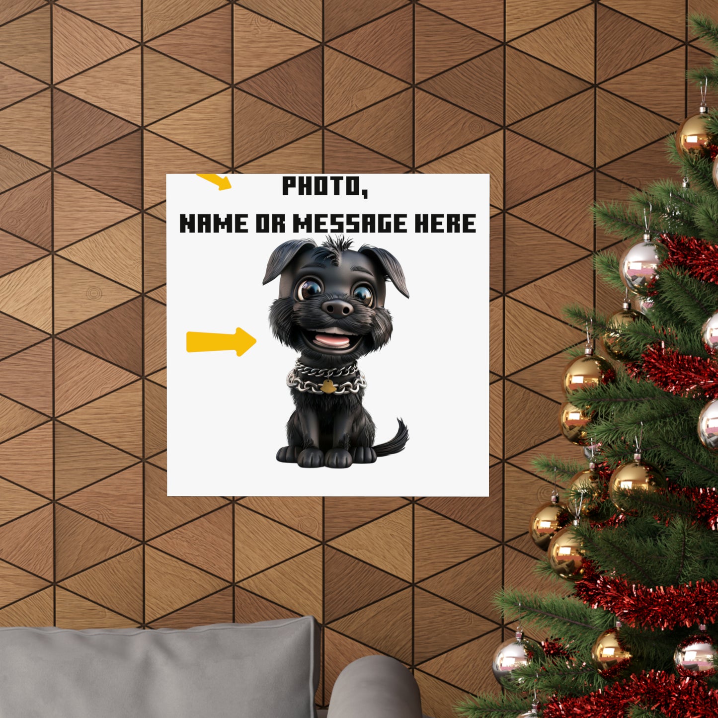 Create Your Masterpiece Poster: Custom Photo, Name, & Message | Jarastyle Personalized Gifts