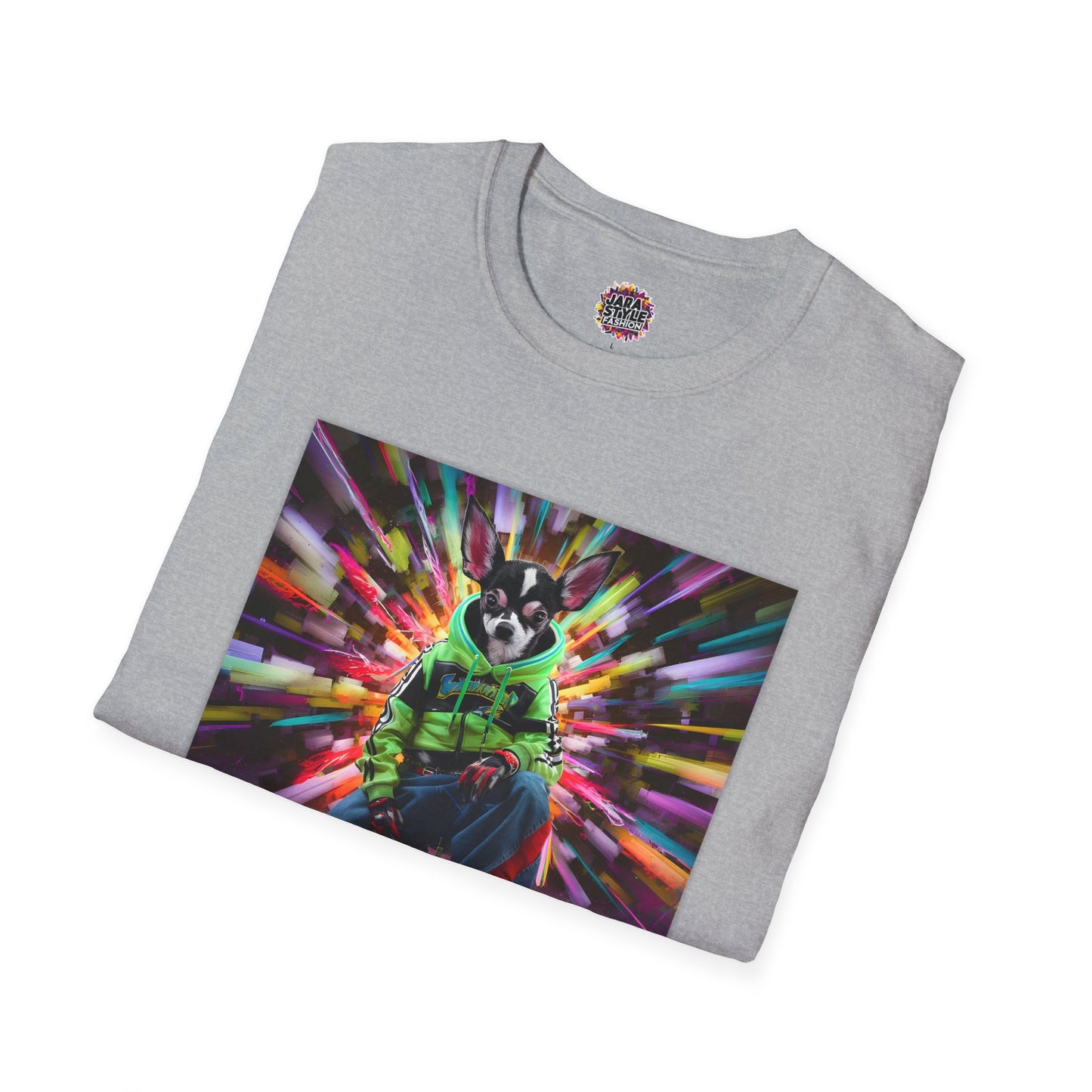 Chihuahua Hip Hop Fashion Tee: Urban Paws & Beats | Jarastyle Urban Pet Collection