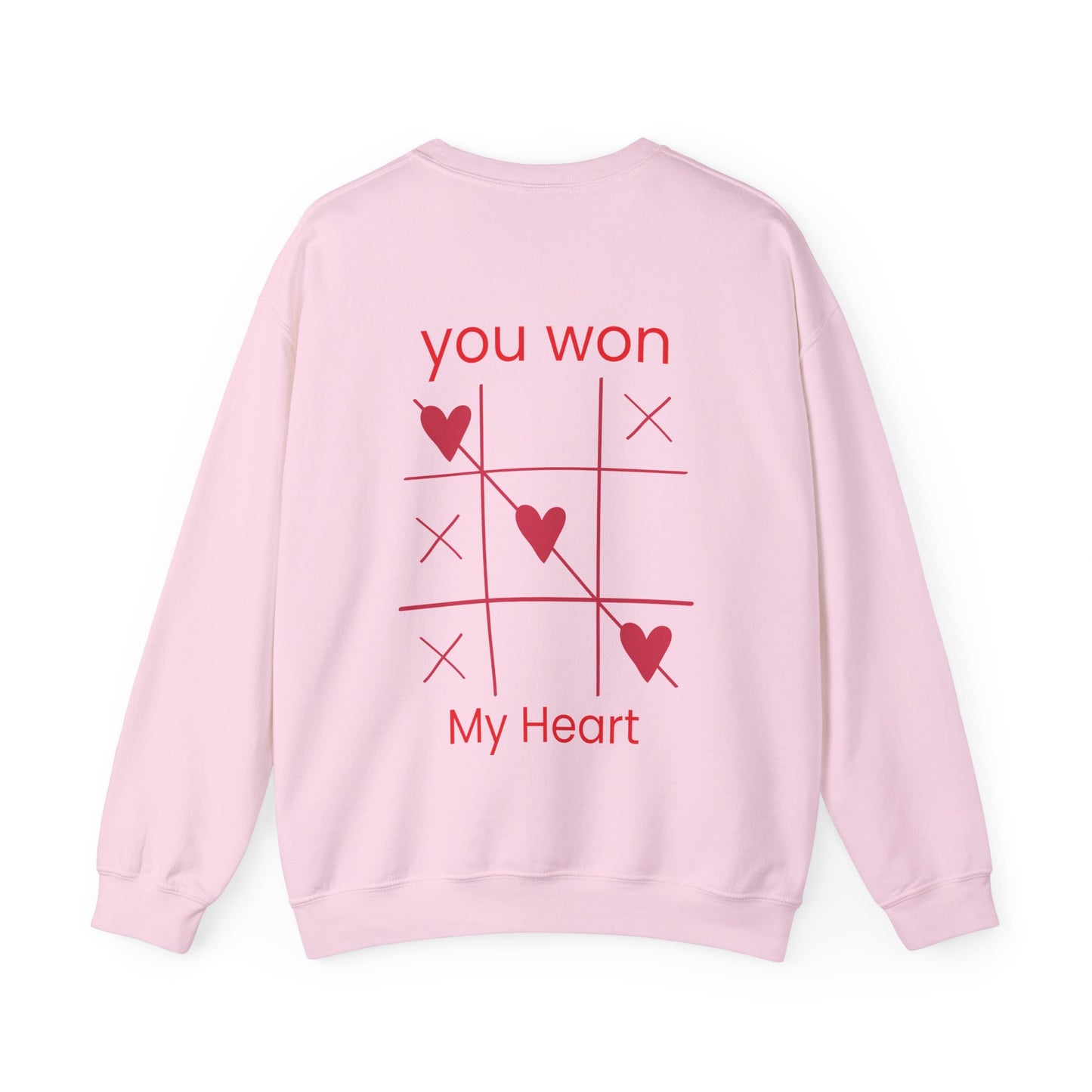 You Won My Heart Sweatshirt: A Love Declaration | Jarastyle Romance Collection
