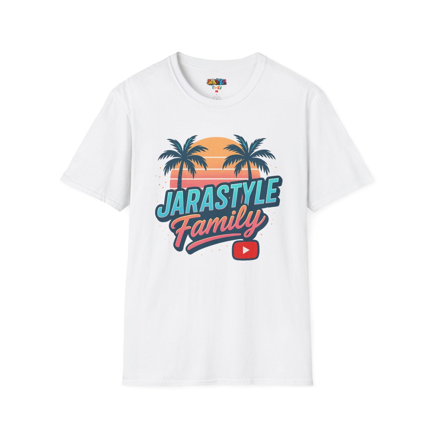 JARASTYLE Family T-Shirt - Unisex Softstyle Tee, Summer Vibes Shirt, Family Reunion Gift, Travel Clothing, YouTube Merchandise