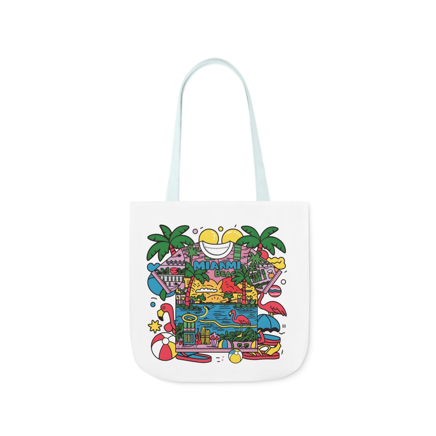 Miami Beach Vibes Tote: Sunshine & Style on the Go | Jarastyle Coastal Collection