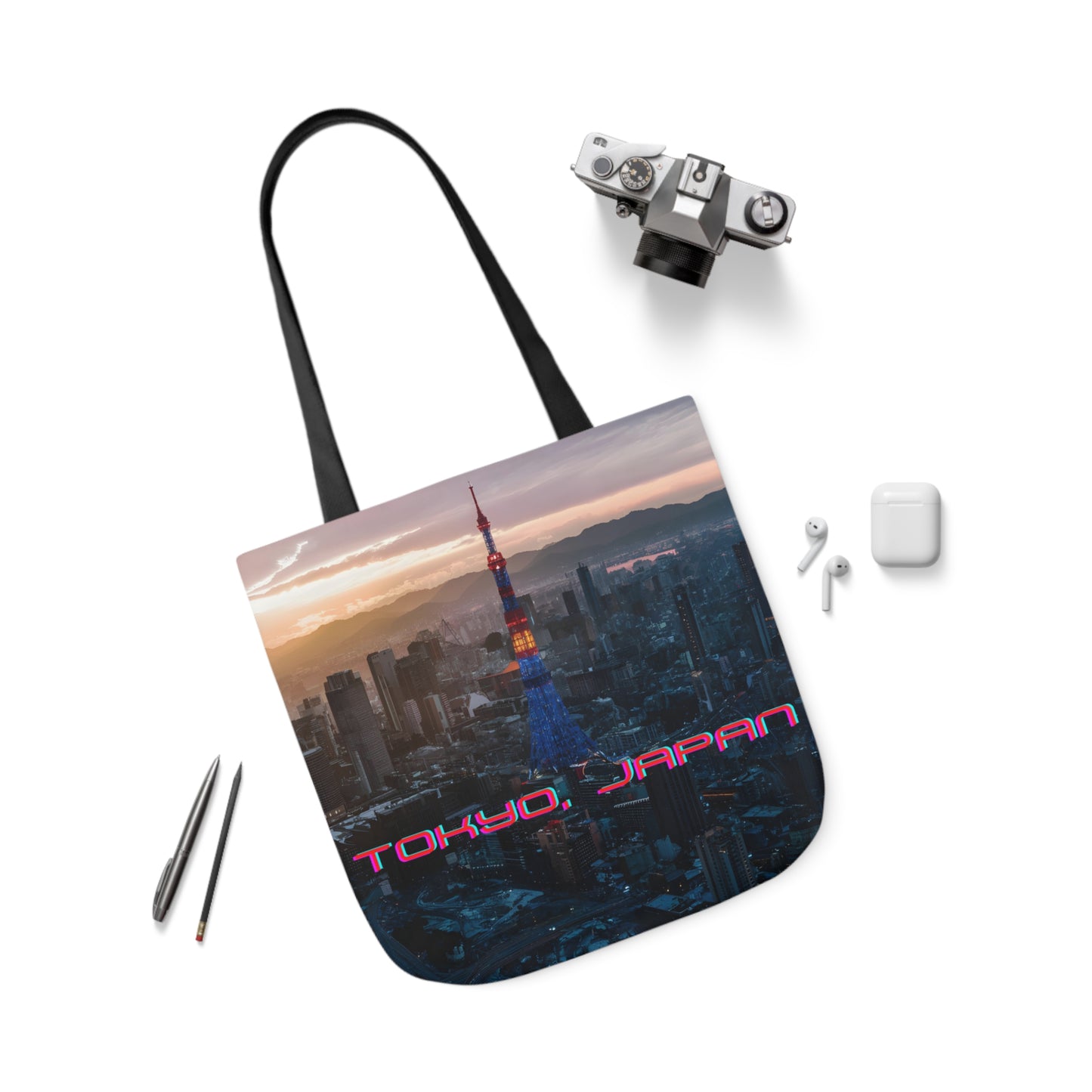Tokyo Dreams Tote Bag: Carry the Heart of Japan | Jarastyle Travel Collection