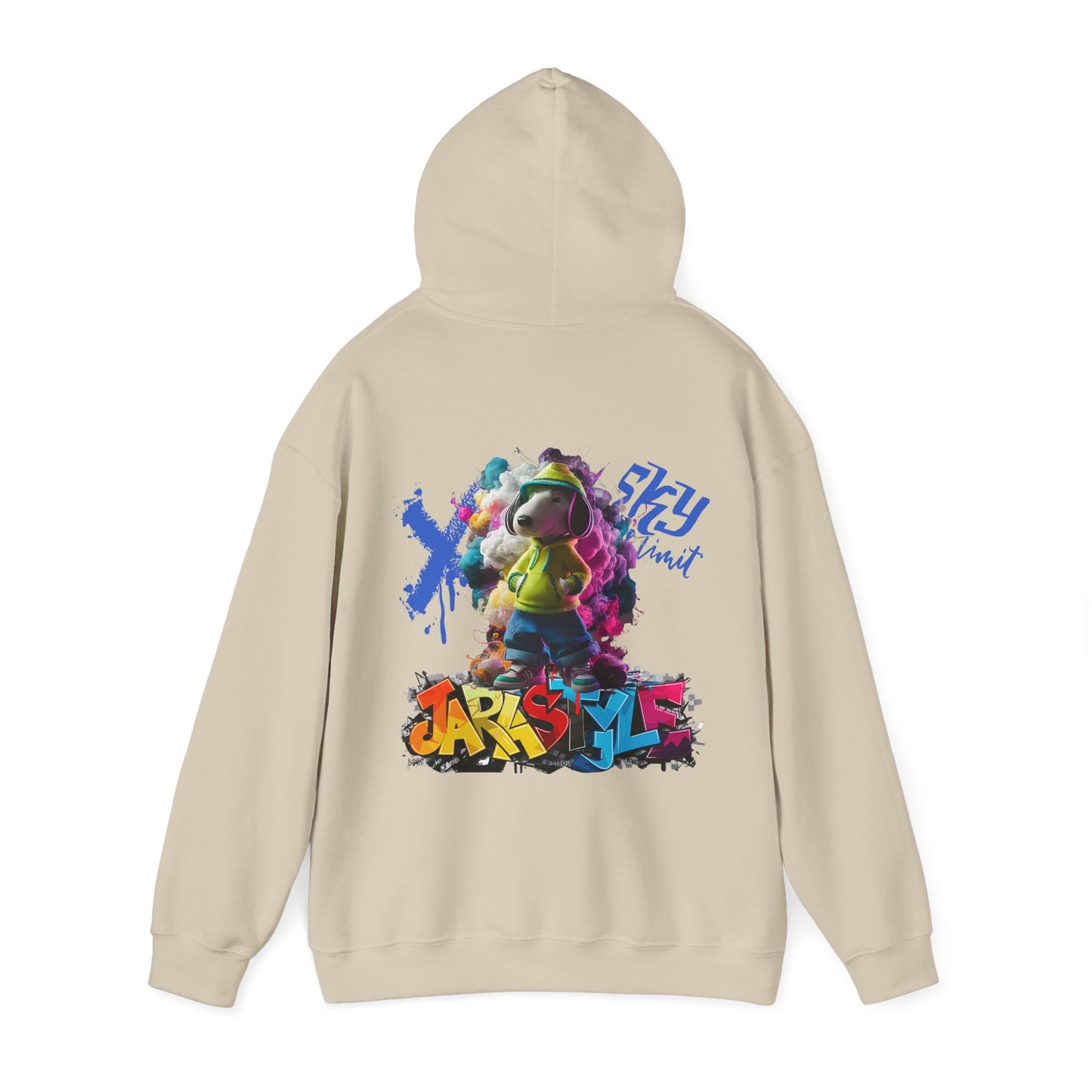 Jarastyle 'The Sky Is the Limit' Hoodie: Aim High, Dream Big | Jarastyle Inspirational Collection