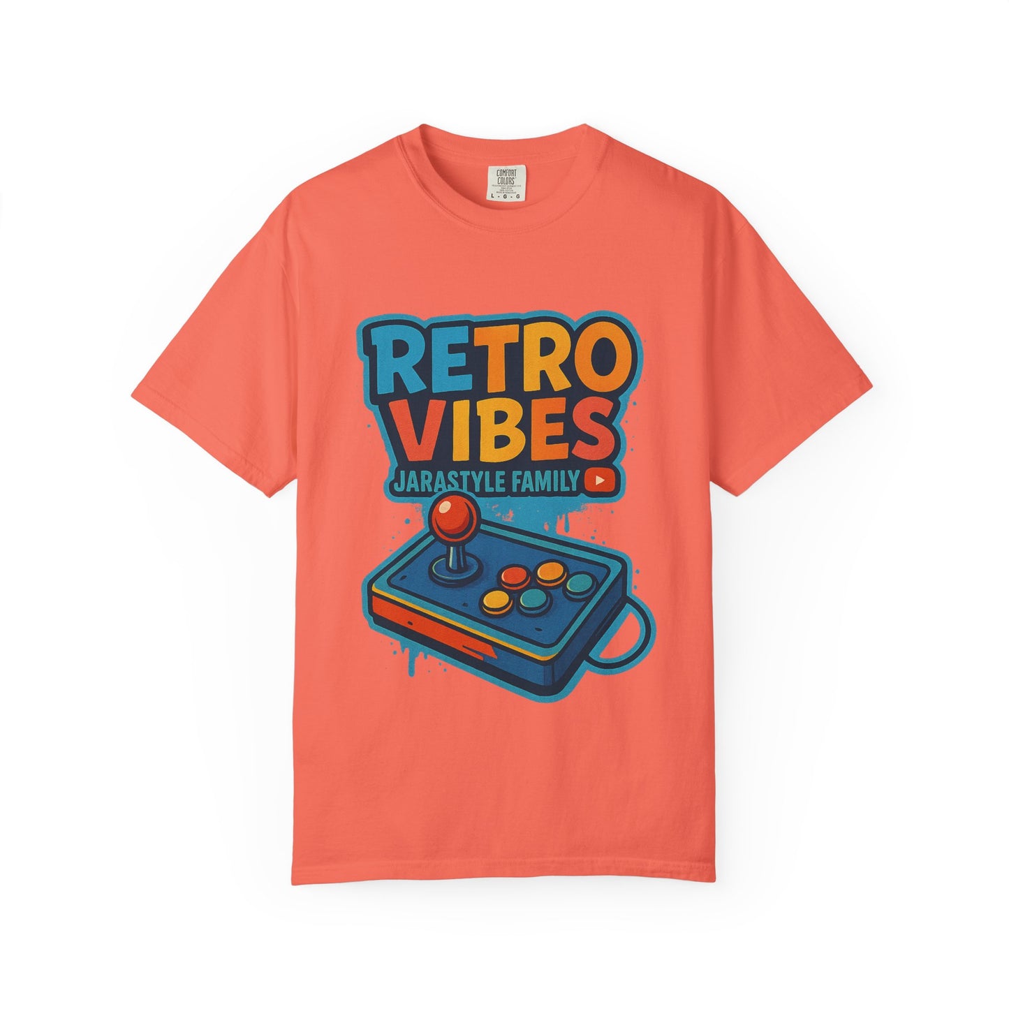 Retro Vibes Unisex T-Shirt | Gamer Apparel, Gift for Gamers, Casual Wear, YouTube Channel Merchandise, Vintage Gaming Tee