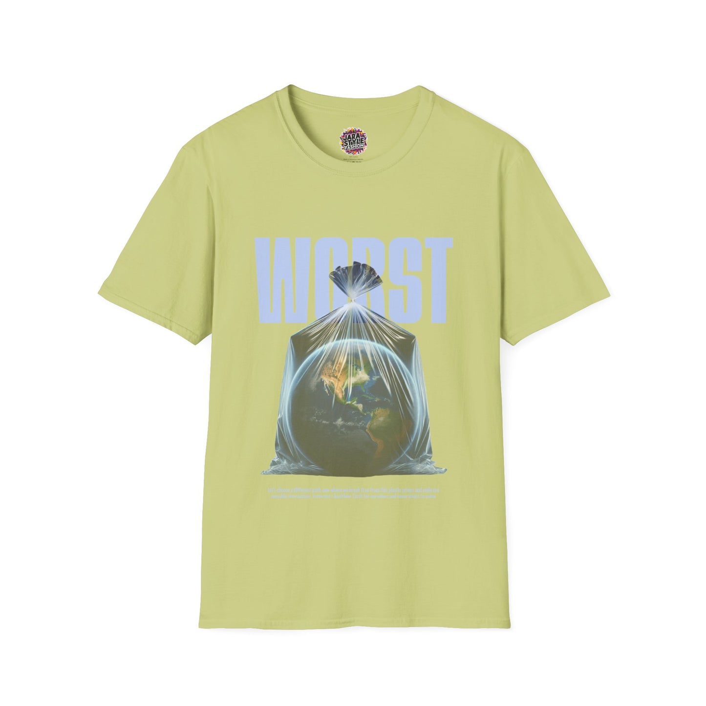 Planet in Peril Tee: A Call for Action | Jarastyle Eco Awareness Line