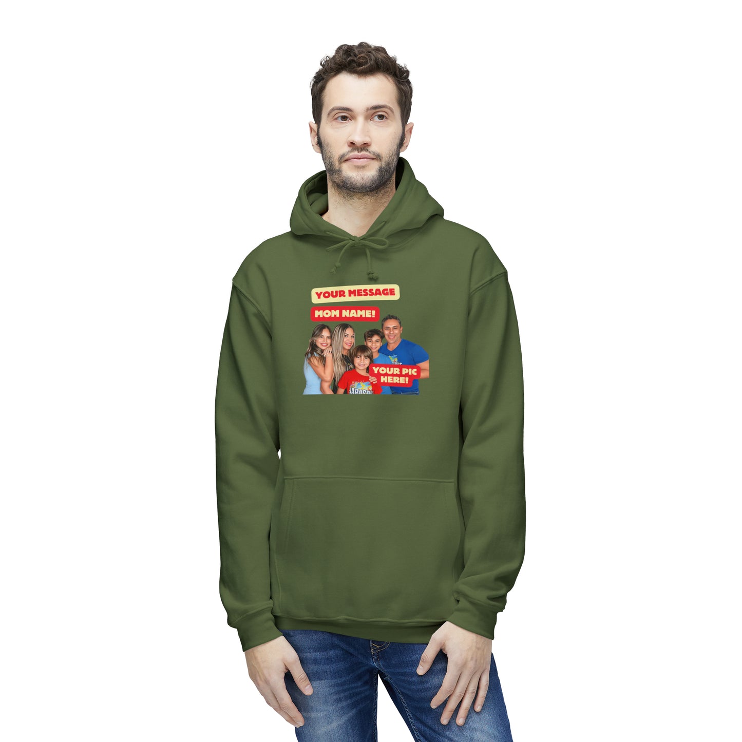 Personalize & Protect: Eco Custom Hoodie | Jarastyle Green Collection