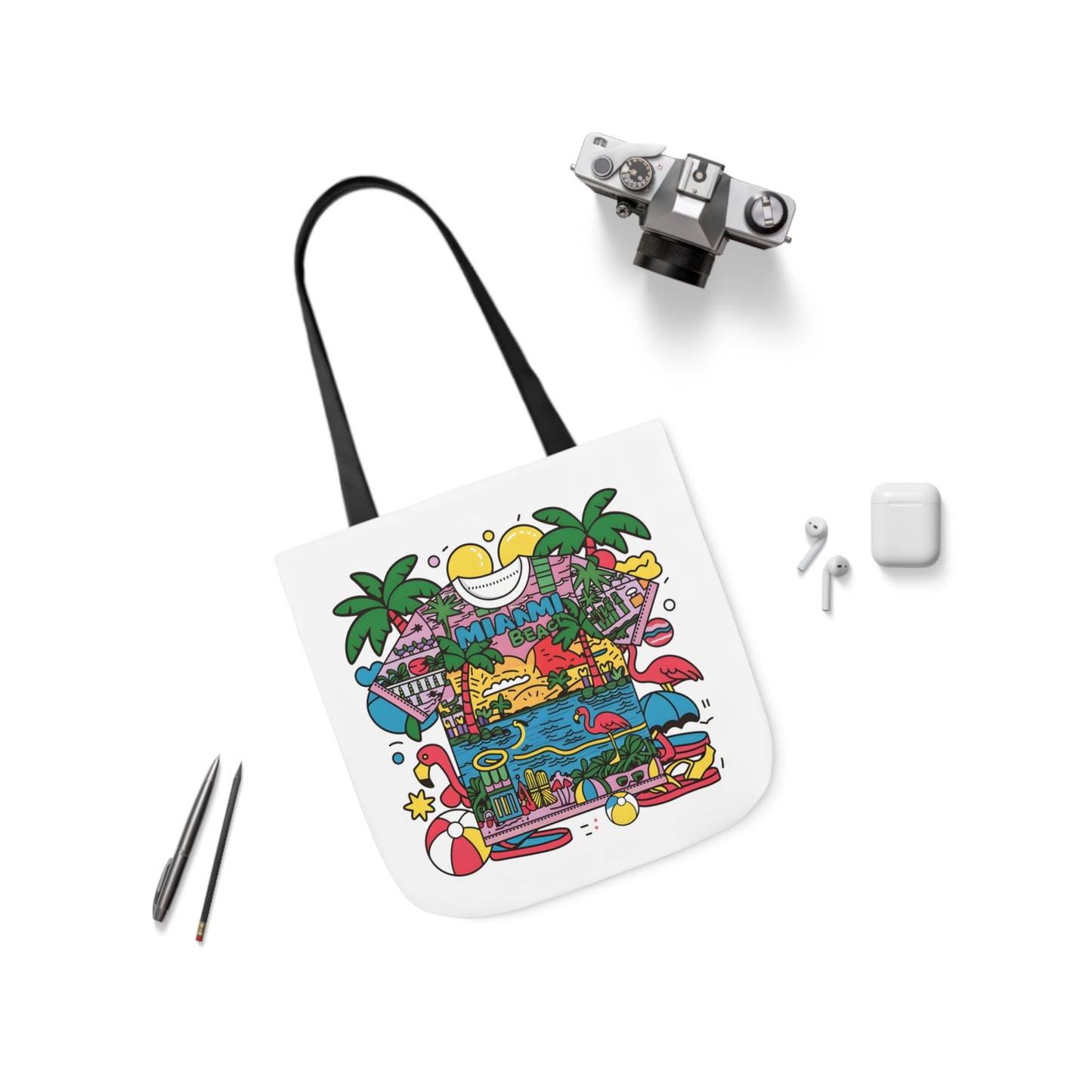Miami Beach Vibes Tote: Sunshine & Style on the Go | Jarastyle Coastal Collection