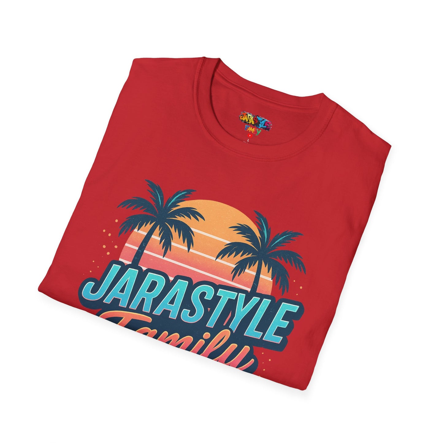 JARASTYLE Family T-Shirt - Unisex Softstyle Tee, Summer Vibes Shirt, Family Reunion Gift, Travel Clothing, YouTube Merchandise