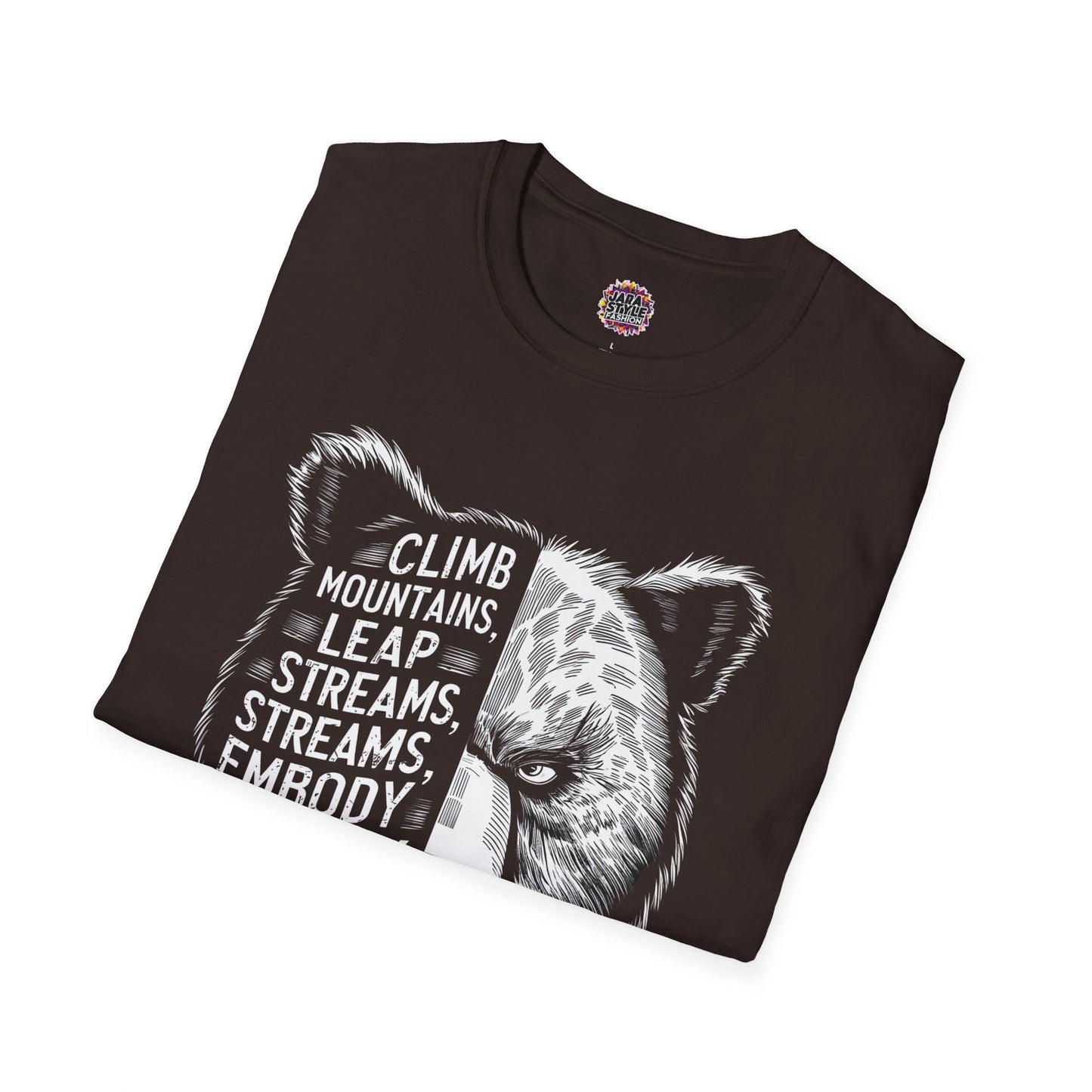 Climb the Mountain Hard Tee: Conquer Your Peaks | Jarastyle Ascent Collection