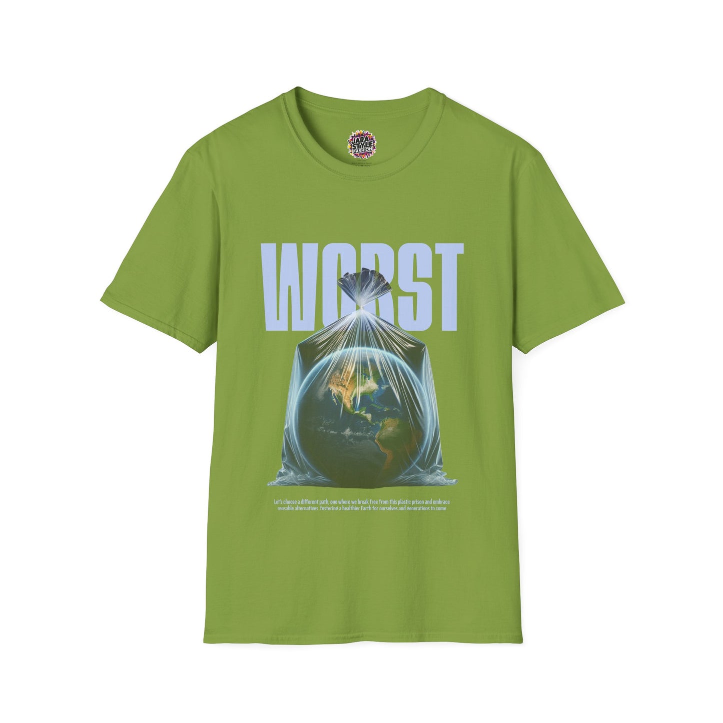 Planet in Peril Tee: A Call for Action | Jarastyle Eco Awareness Line