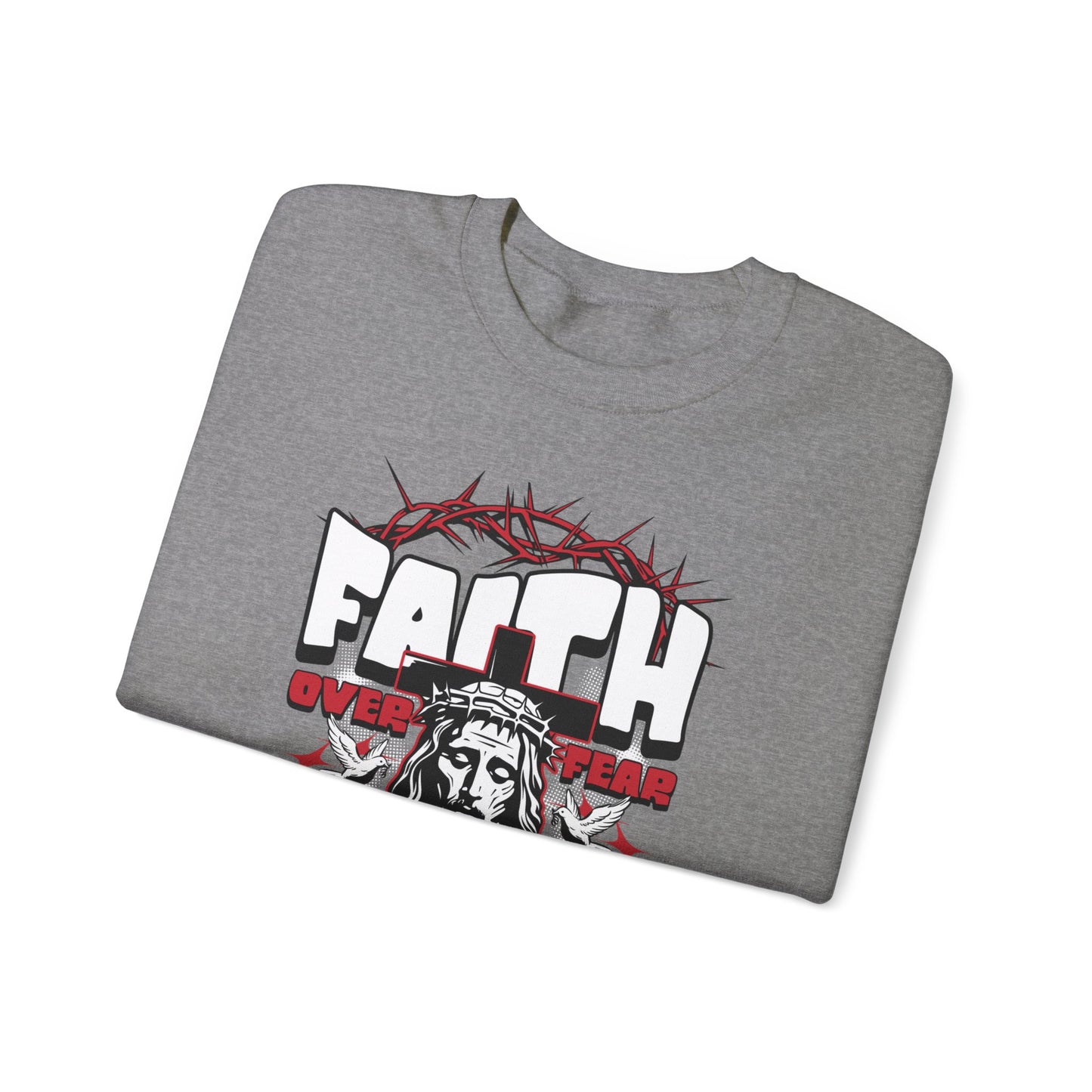 Faith in Jesus Sweatshirt: Warmth & Devotion | Jarastyle Divine Collection