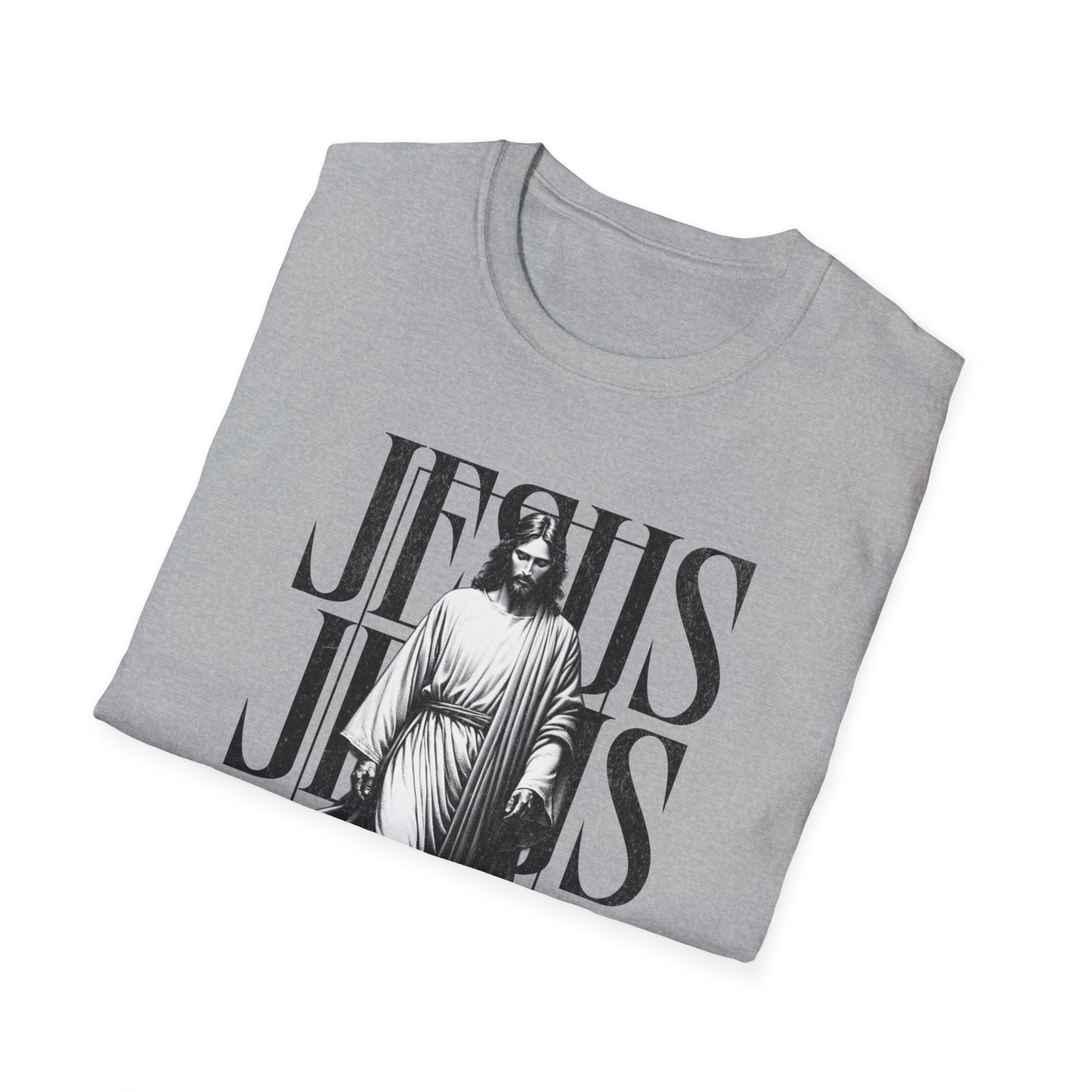 Inspirational Graphic T-Shirt for Faith and Family, Jesus Tee, Family Reunion Apparel, Religious Gift, Everyday Wear