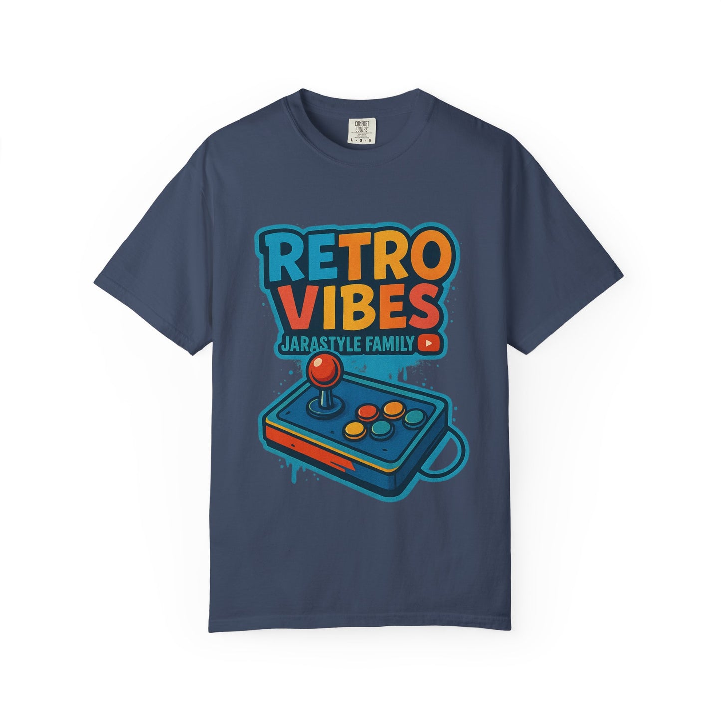 Retro Vibes Unisex T-Shirt | Gamer Apparel, Gift for Gamers, Casual Wear, YouTube Channel Merchandise, Vintage Gaming Tee