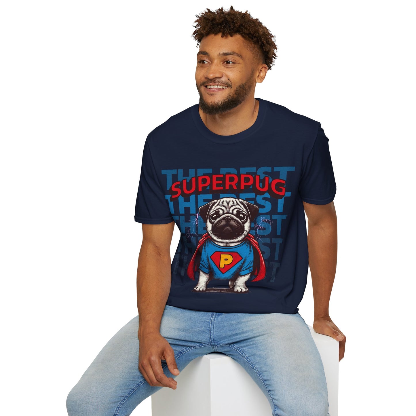 SuperPug Tee: Unleash Your Inner Hero | Jarastyle Collection