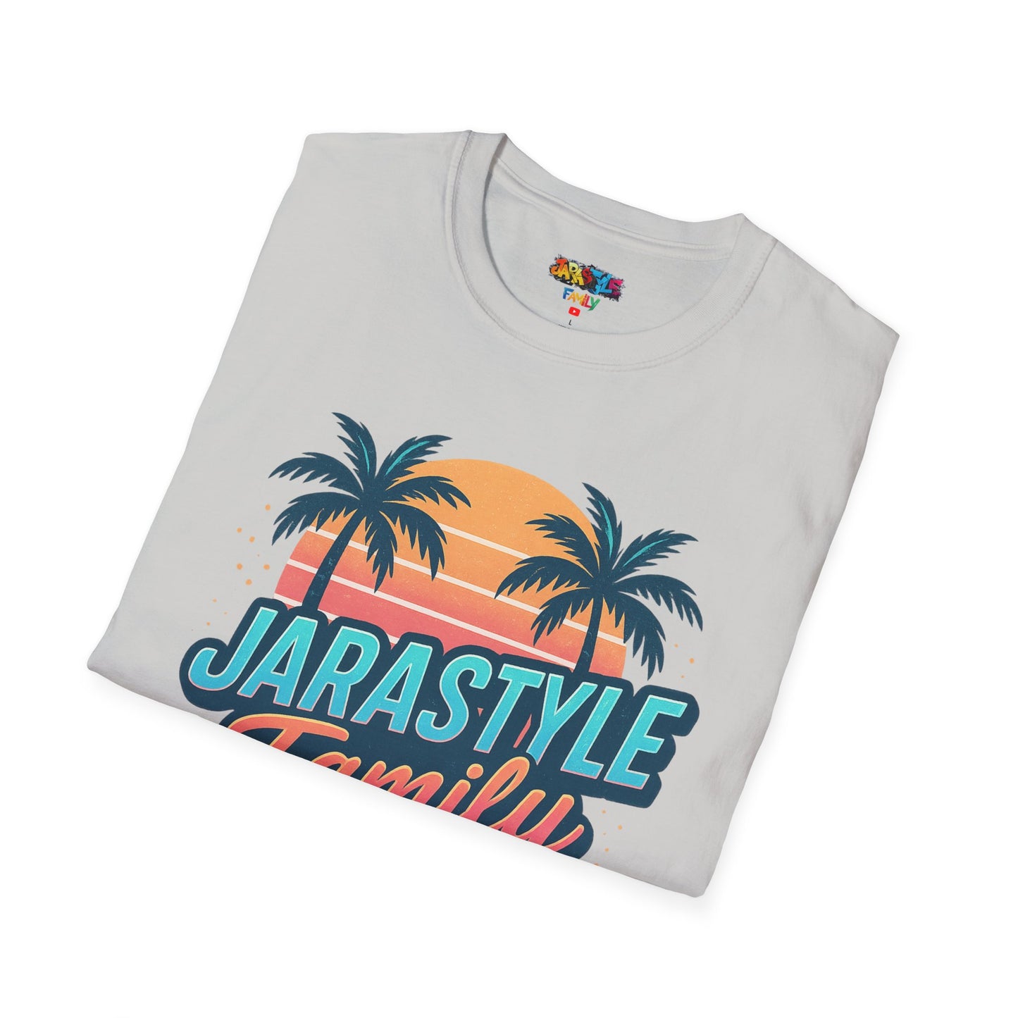 JARASTYLE Family T-Shirt - Unisex Softstyle Tee, Summer Vibes Shirt, Family Reunion Gift, Travel Clothing, YouTube Merchandise