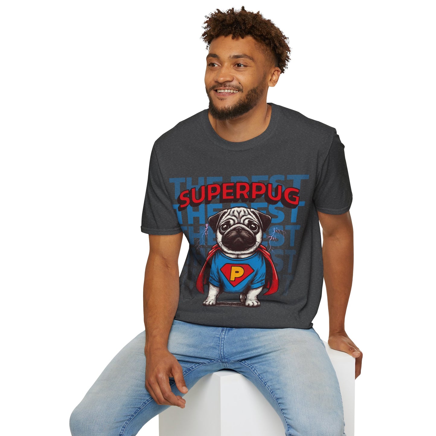SuperPug Tee: Unleash Your Inner Hero | Jarastyle Collection