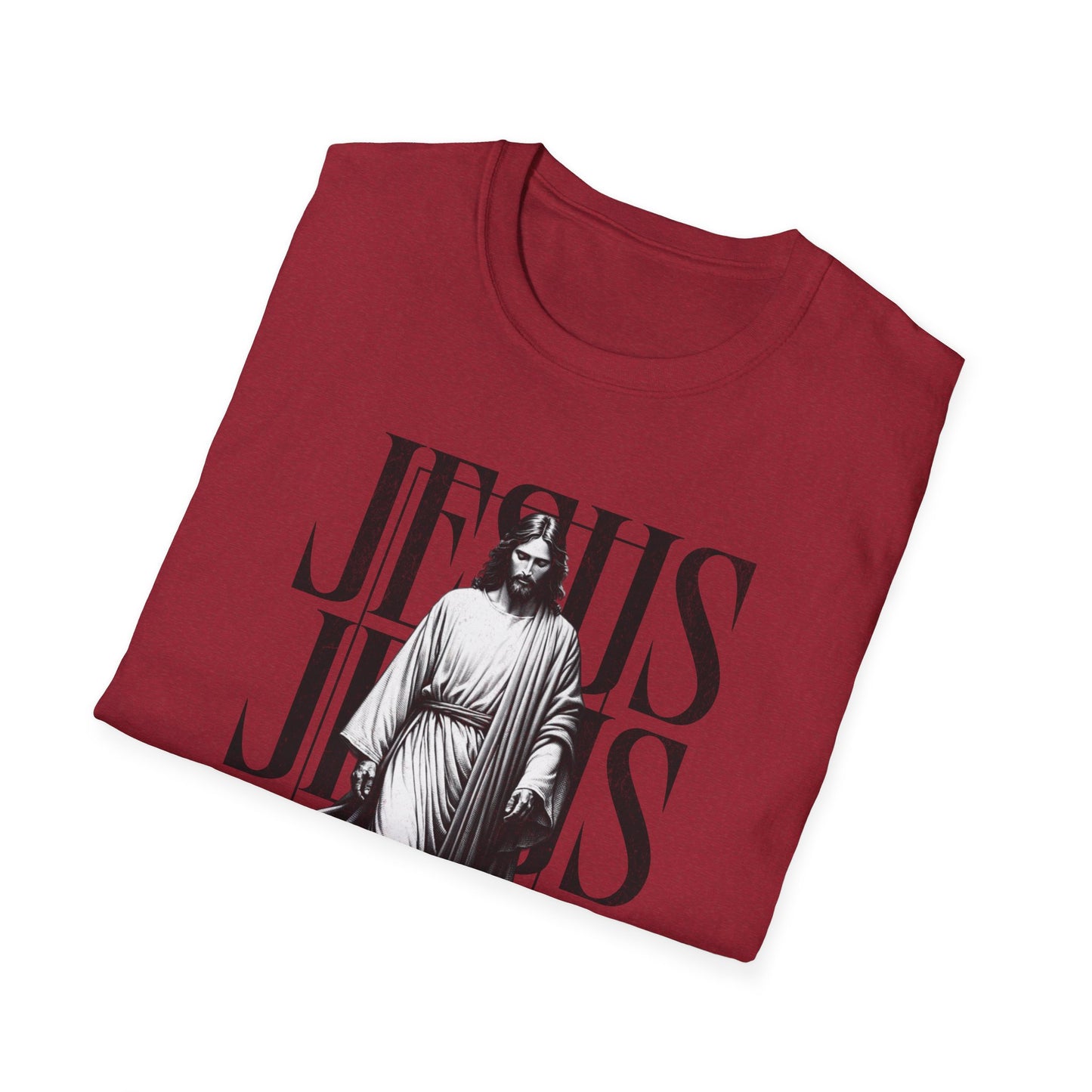 Inspirational Graphic T-Shirt for Faith and Family, Jesus Tee, Family Reunion Apparel, Religious Gift, Everyday Wear