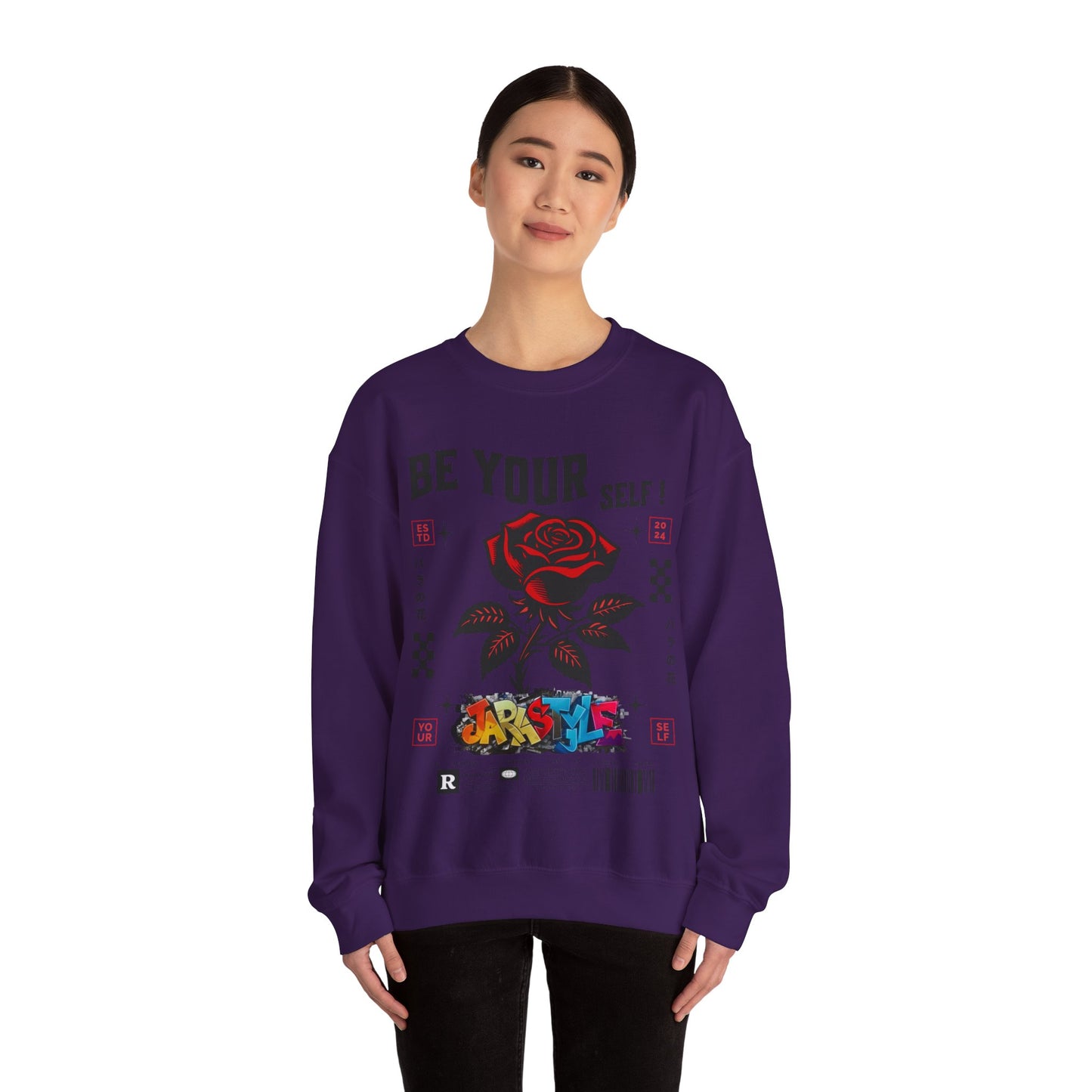 Be Yourself Sweatshirt: Authenticity in Style | Jarastyle Empowerment Collection