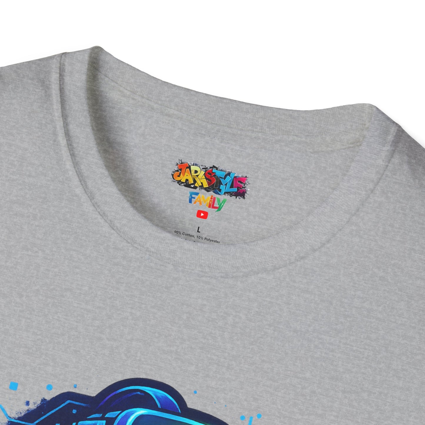 Gaming Family Unisex Softstyle T-Shirt, Casual Tee, Geeky Gift, Family Reunion, YouTube Fan Shirt, Holiday Gift