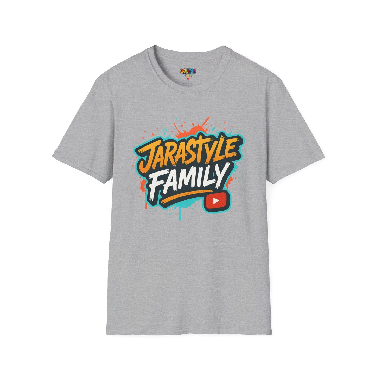 JARASTYLE Family Unisex T-Shirt, Family Reunion Tee, Personalized Family Gift, YouTube Fan Shirt, Summer Wardrobe Essential