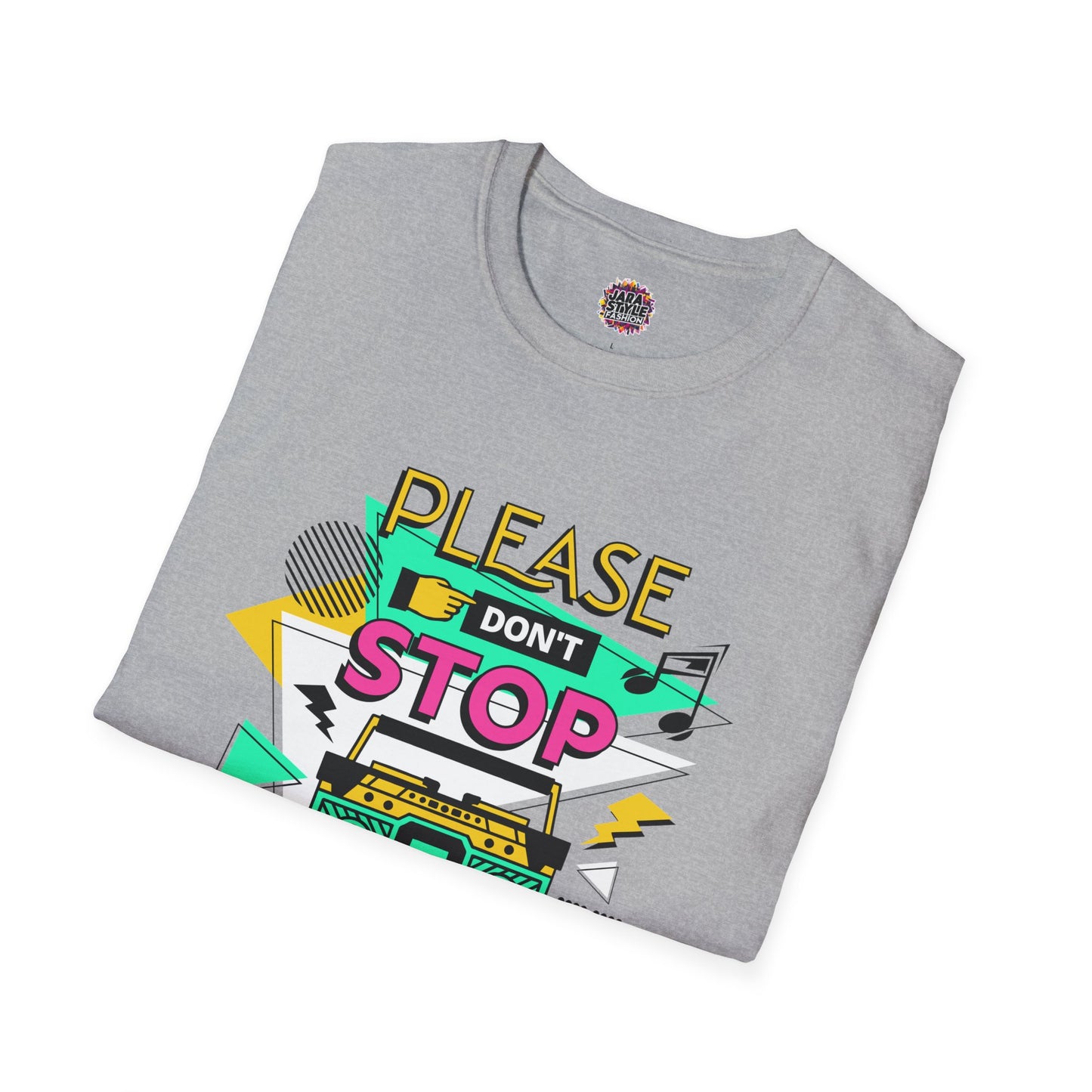 Please Don't Stop the Music Tee: Endless Beats | Jarastyle Rhythm Collection