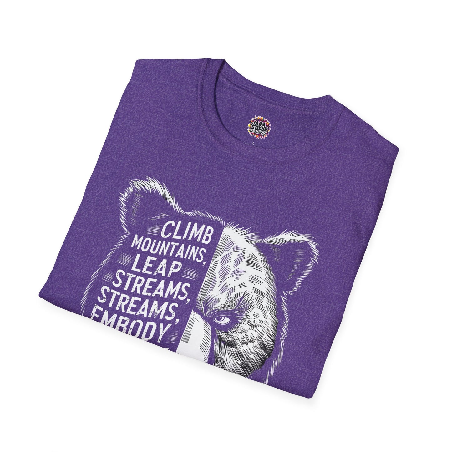 Climb the Mountain Hard Tee: Conquer Your Peaks | Jarastyle Ascent Collection